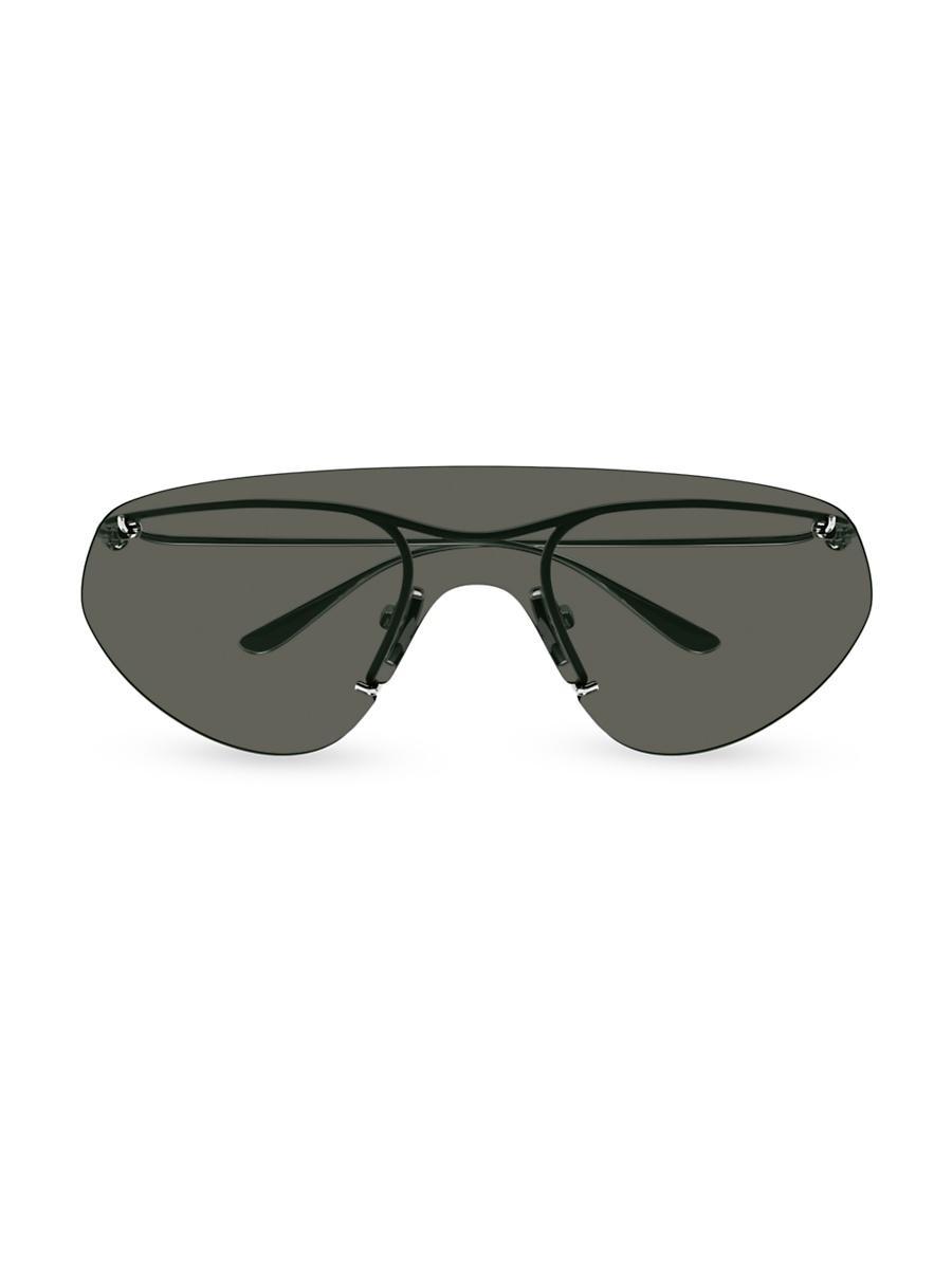 Mens Knot Fashion Show 99MM Rimless Geometric Sunglasses Product Image