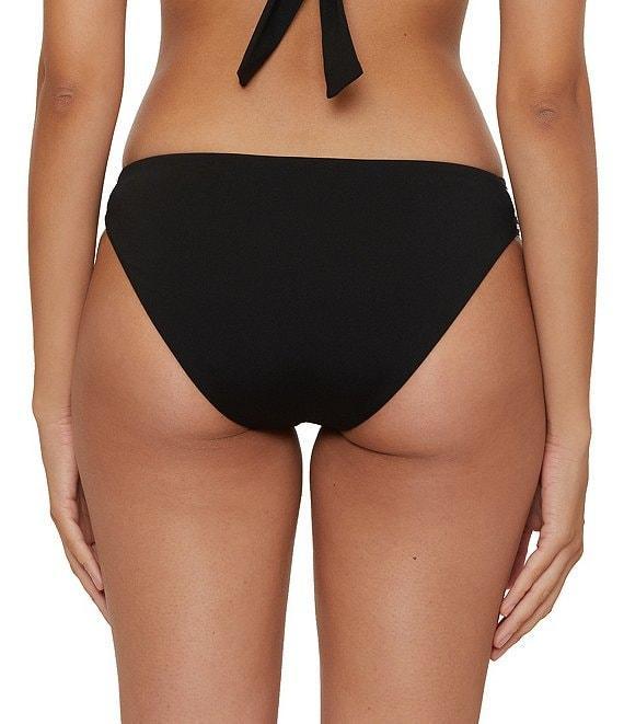 Trina Turk Monaco Pleated Tab Sides Hipster Swim Bottom Product Image