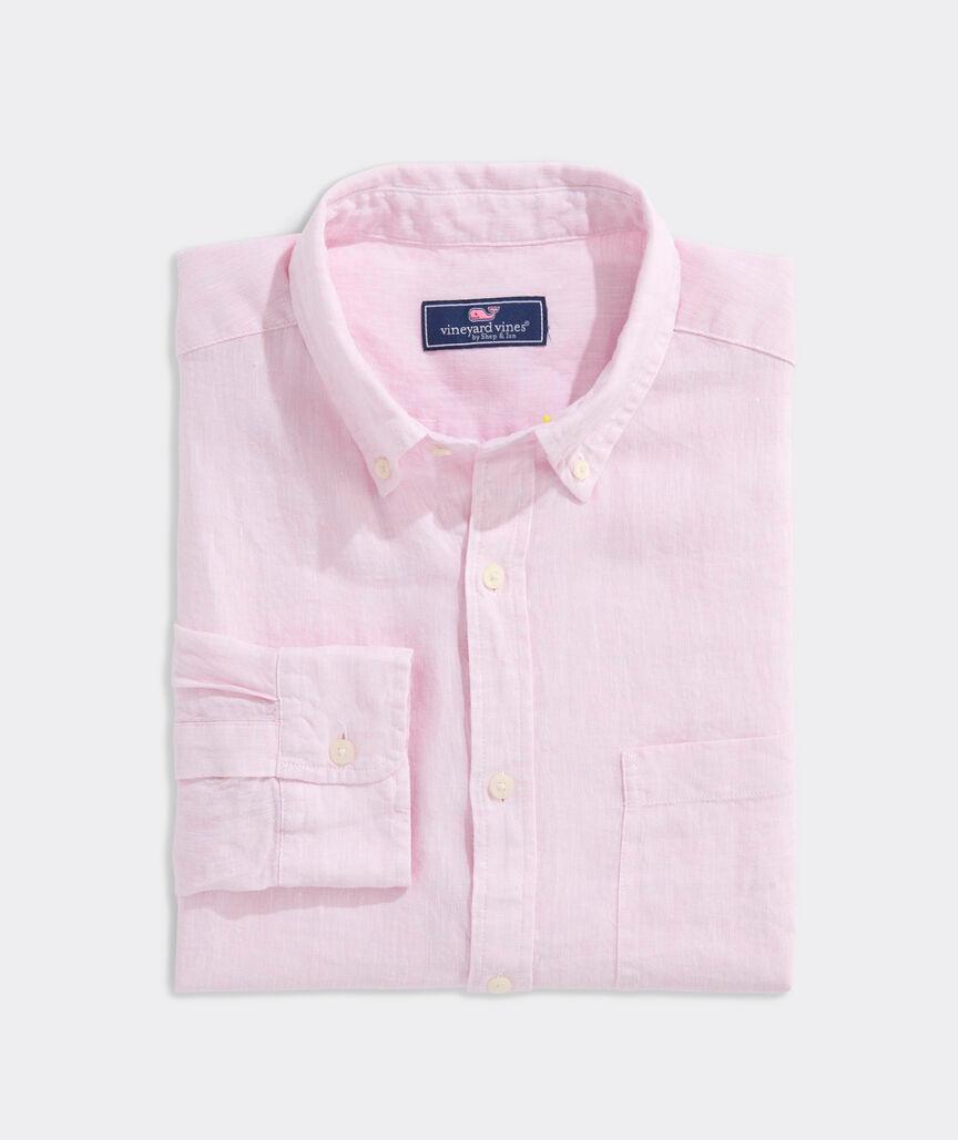 Surfside Solid Linen Shirt Product Image