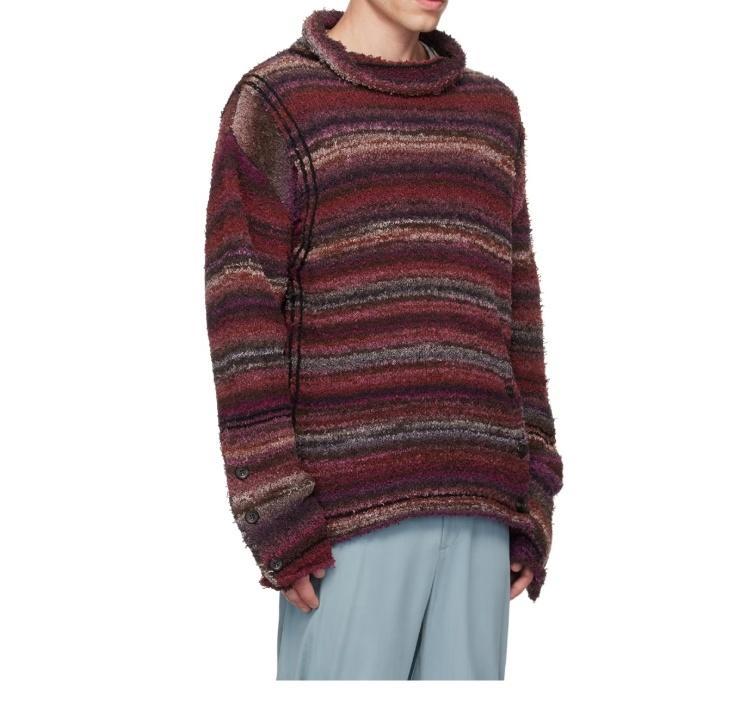 KIKO KOSTADINOV Long-sleeved Sweater In Brown Product Image