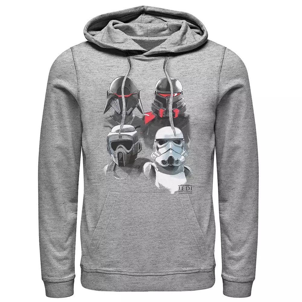 Men's Star Wars Imperial College Pullover Sweatshirt, Size: 3XL, Athletic Grey Product Image