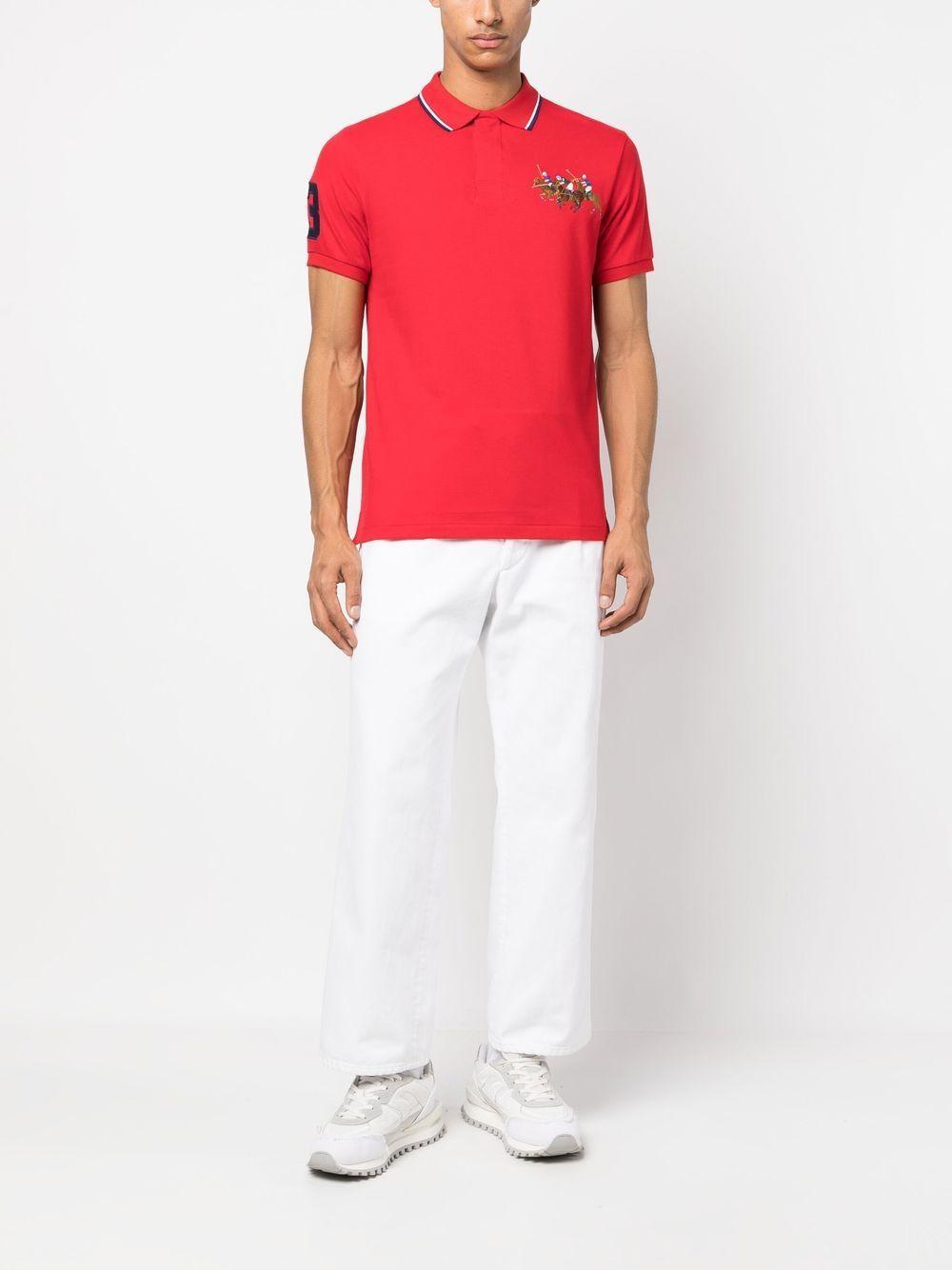 Triple-Pony cotton polo shirt Product Image