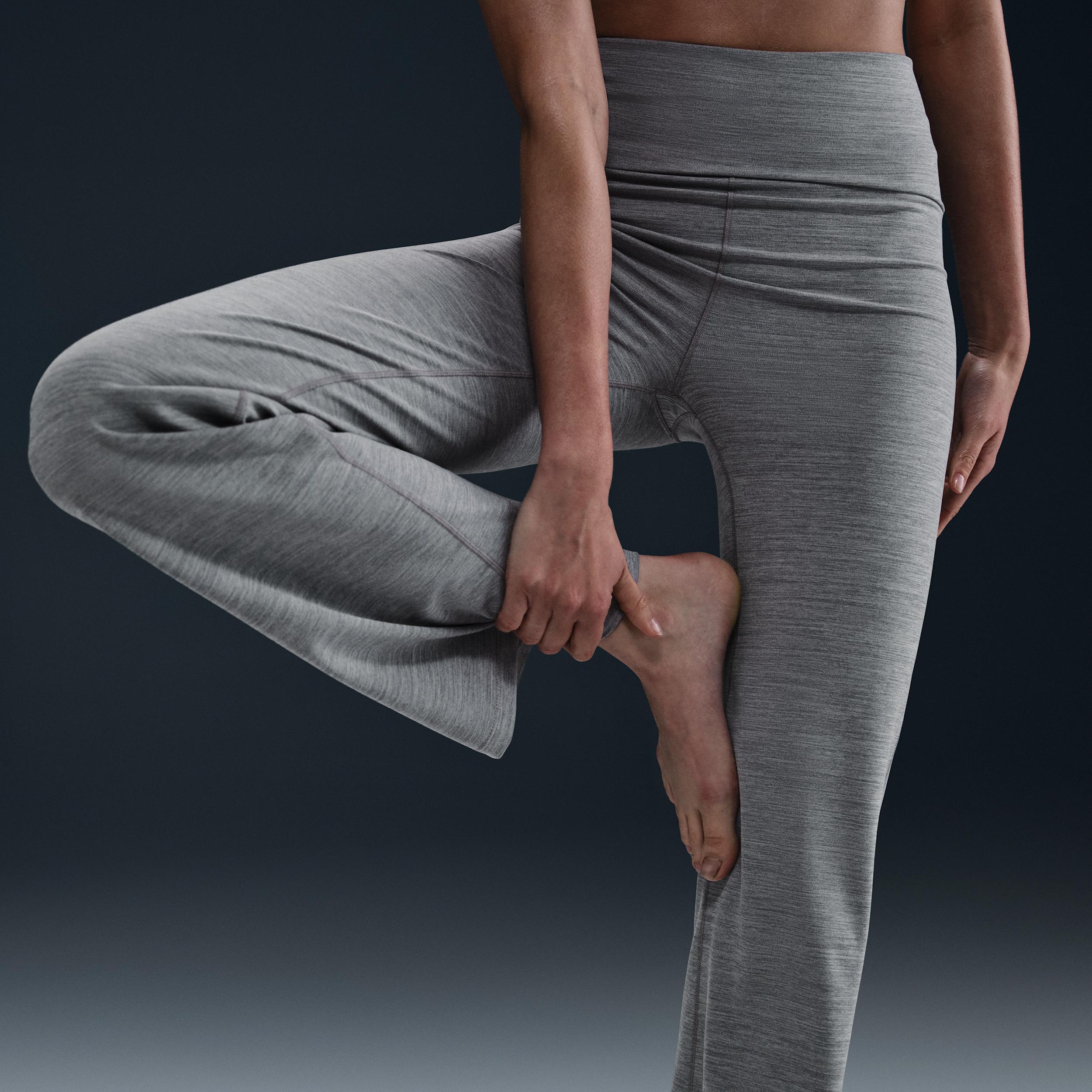 Nike Women's One Dri-FIT High-Waisted Fold-Over Pants Product Image