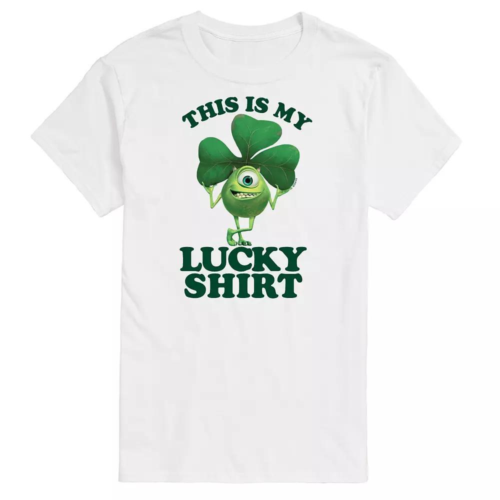 Disneys Monsters Inc. Mens My Lucky Shirt Graphic Tee Product Image