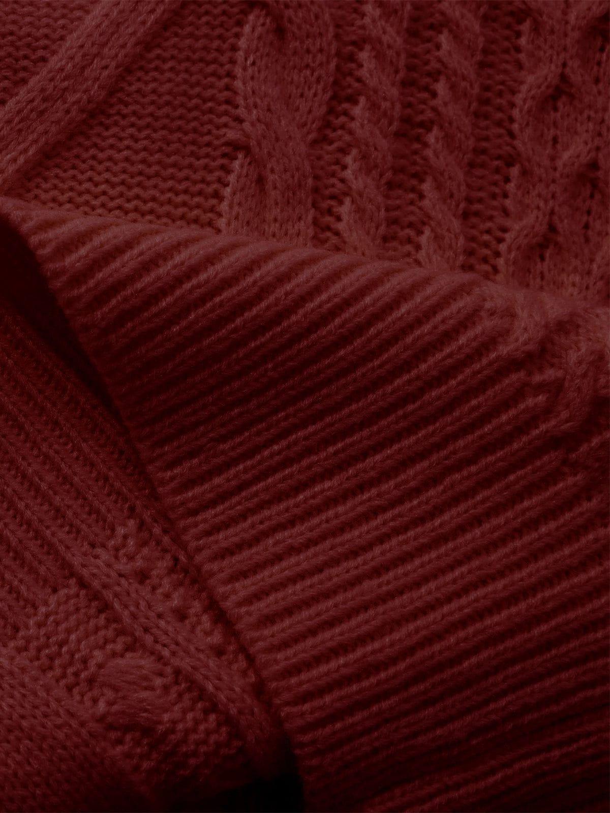 Aelfric Eden Retro 90s Cable-Knit Sweater Product Image