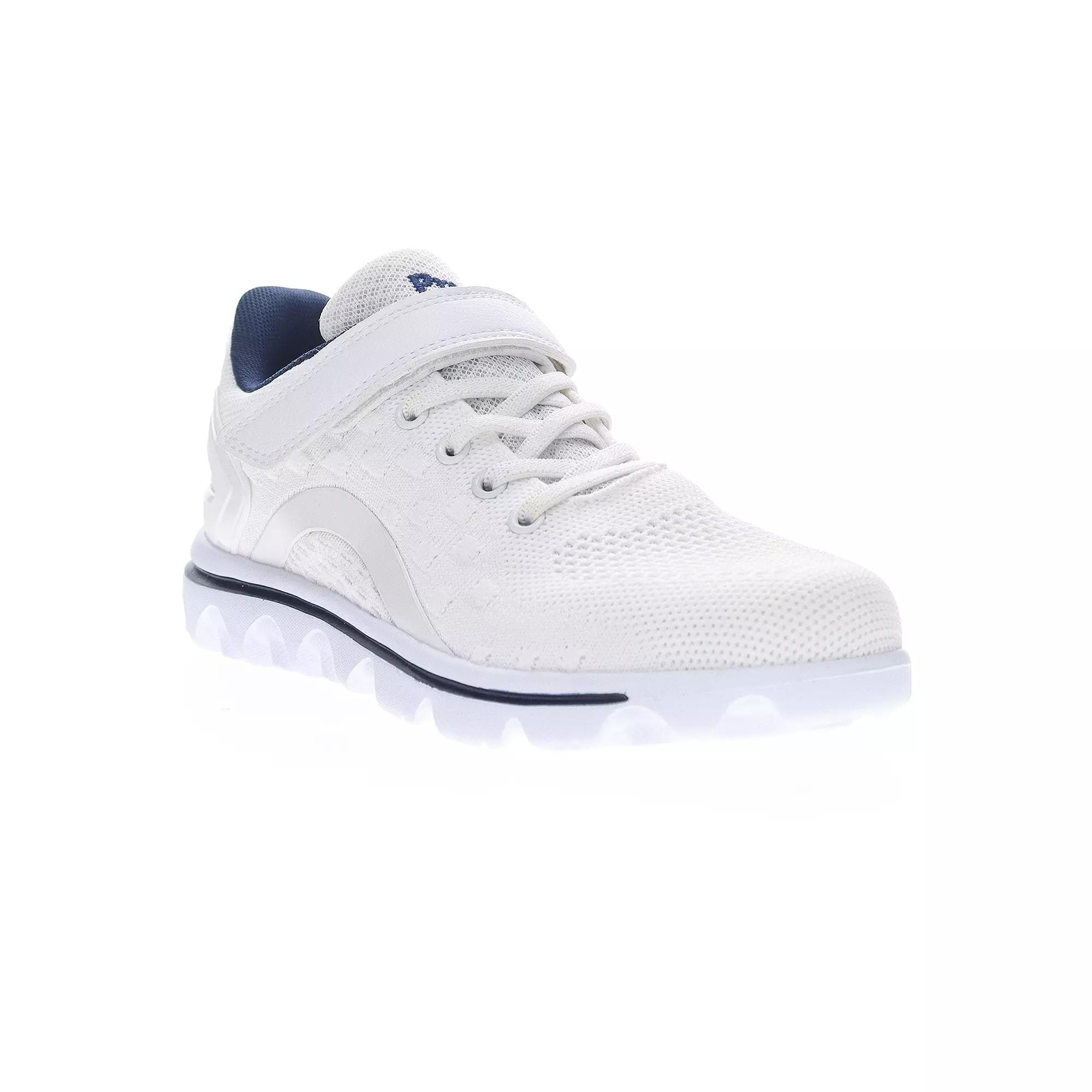 Propet TravelActiv Axial FX Women's Sneakers, Size: 10 Wide, White Navy Product Image