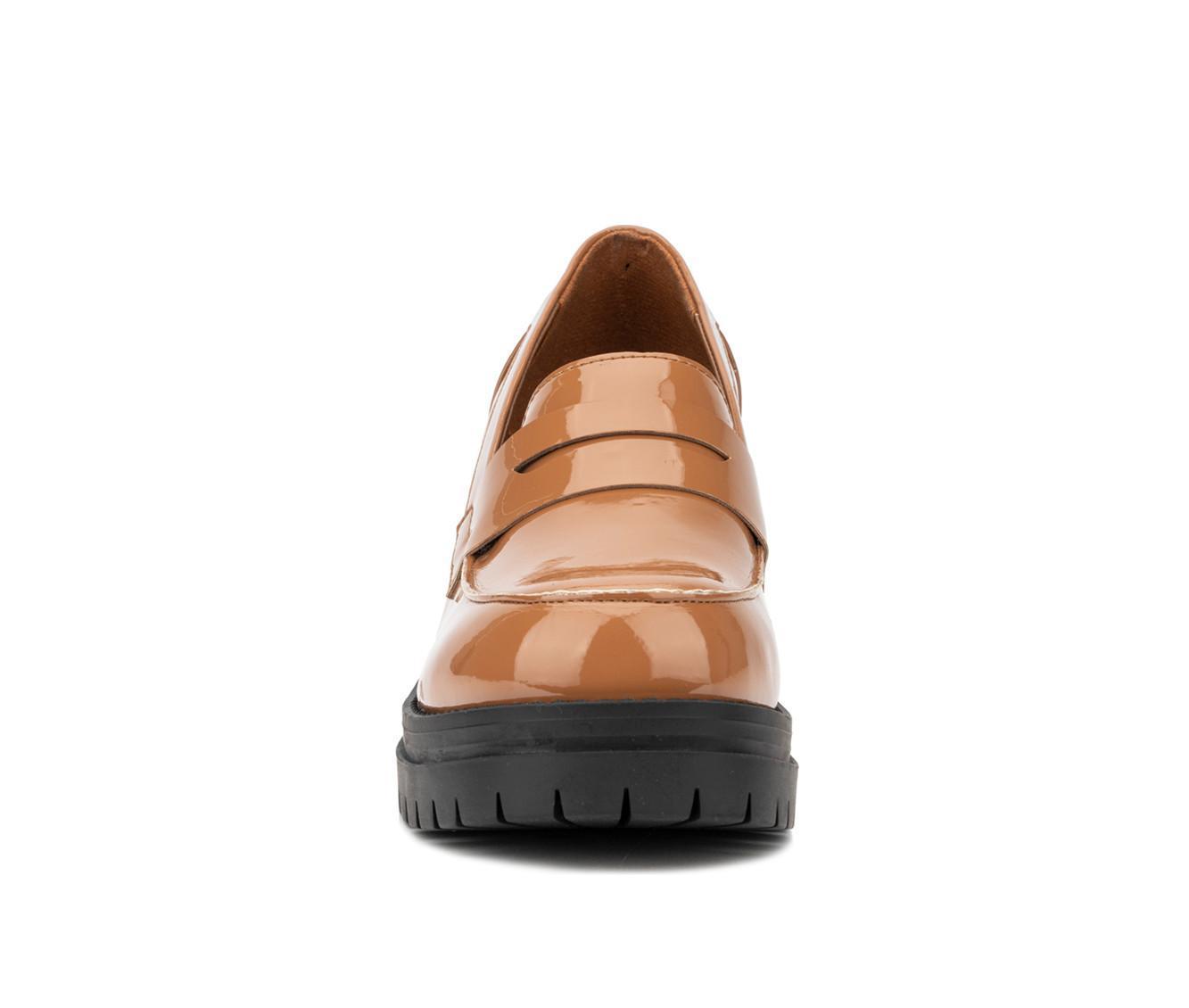 Women's New York and Company Penni Heeled Loafers Product Image
