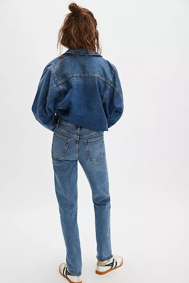FRAME The Ruler High-Rise Straight Jeans Product Image