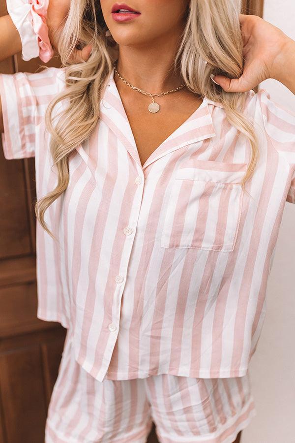 Waking Up In Hollywood Stripe Top Product Image
