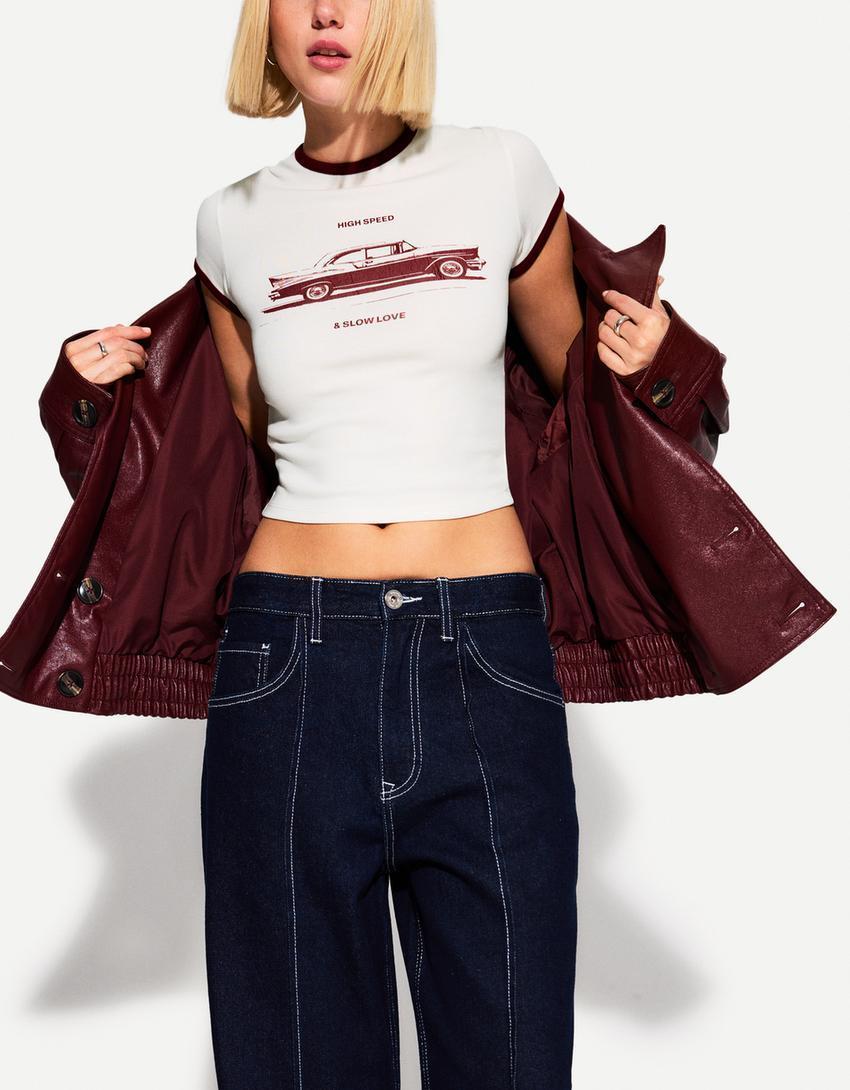 Short sleeve T-shirt with print Product Image