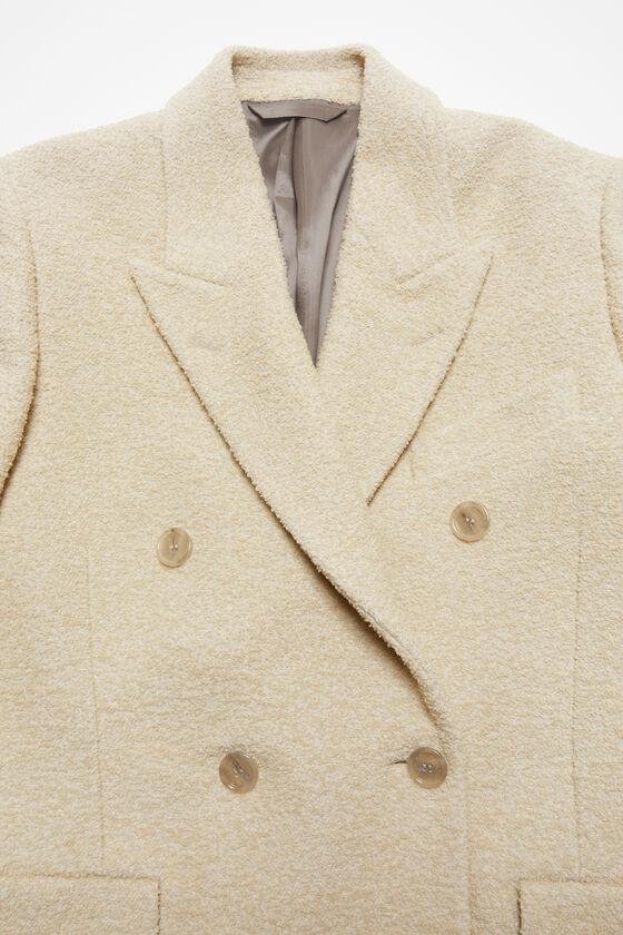 Double-breasted wool coat Product Image