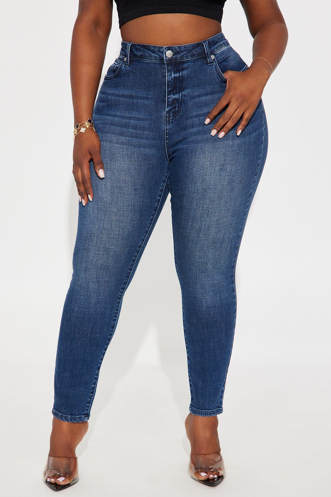Top Notch High Rise Skinny Jeans - Dark Wash Product Image