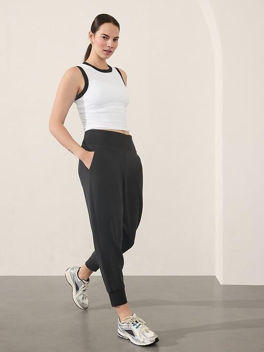 Coaster Luxe Waffle High Rise Jogger Product Image