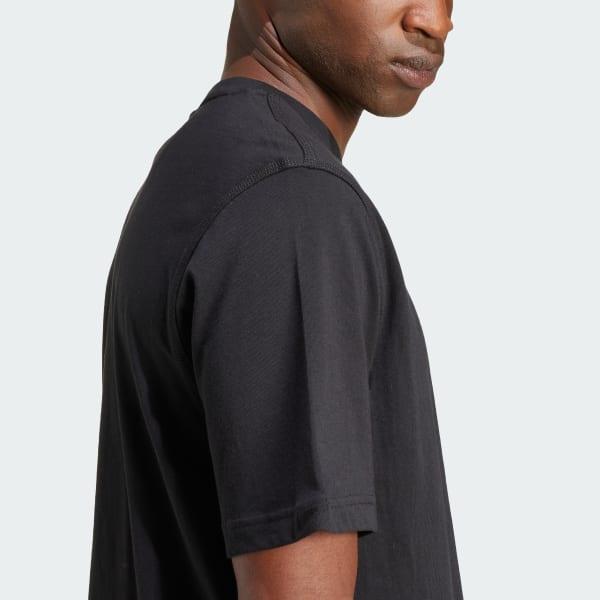 adidas Trefoil Essentials Tee Night Indigo L Mens Product Image
