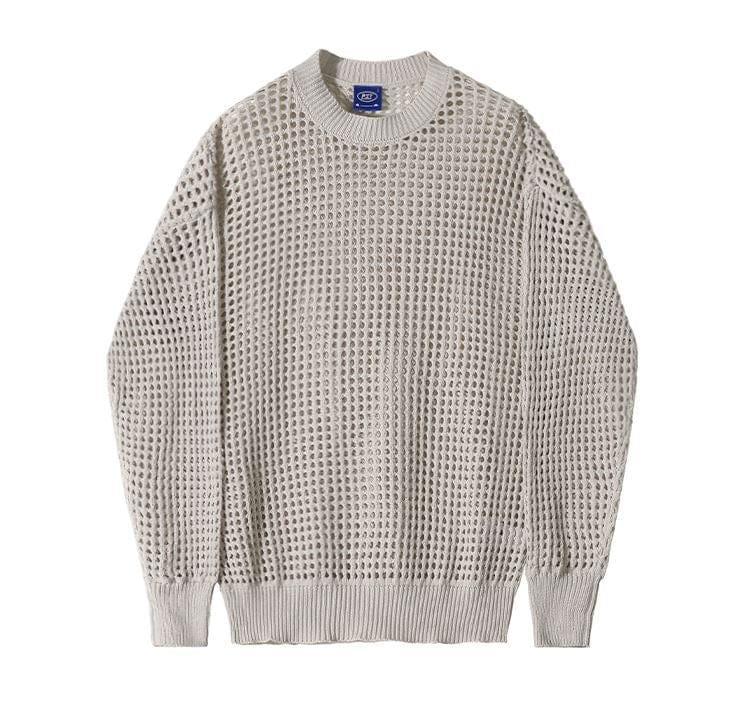 RT No. 5159 KNITTED HOLE SWEATER Product Image