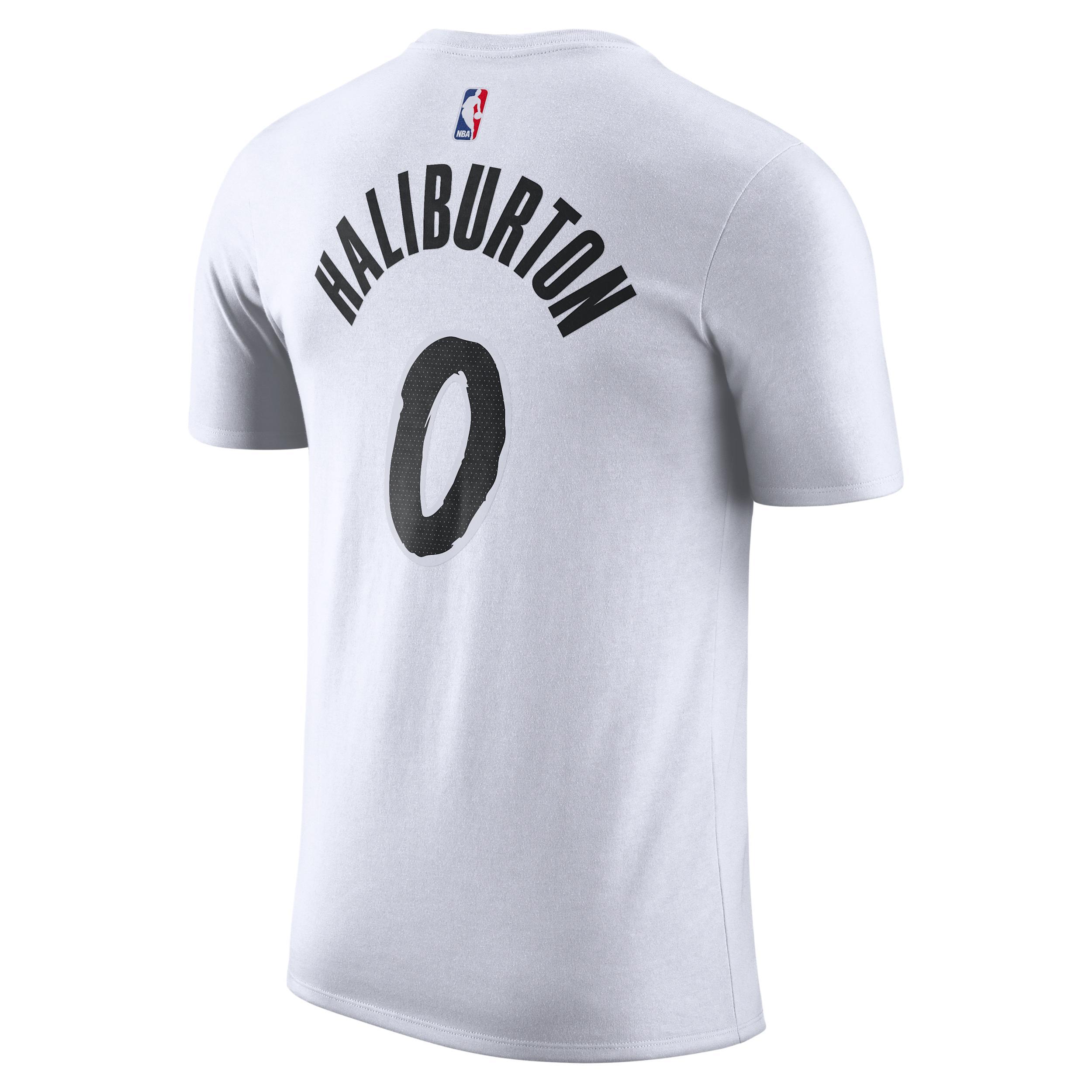 Tyrese Haliburton Indiana Pacers Essential City Edition Nike Mens NBA T-Shirt Product Image