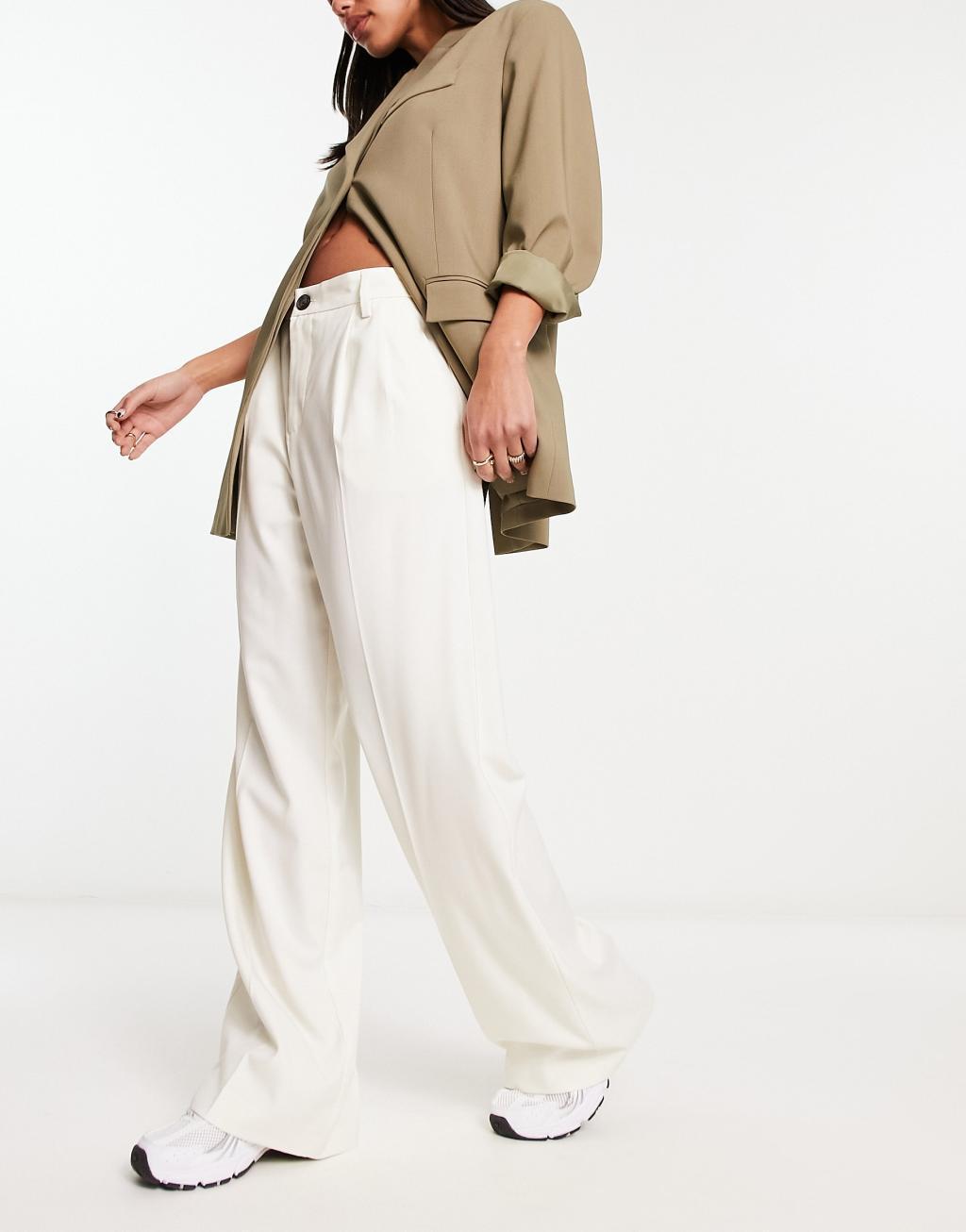 Bershka tailored dad pants Product Image
