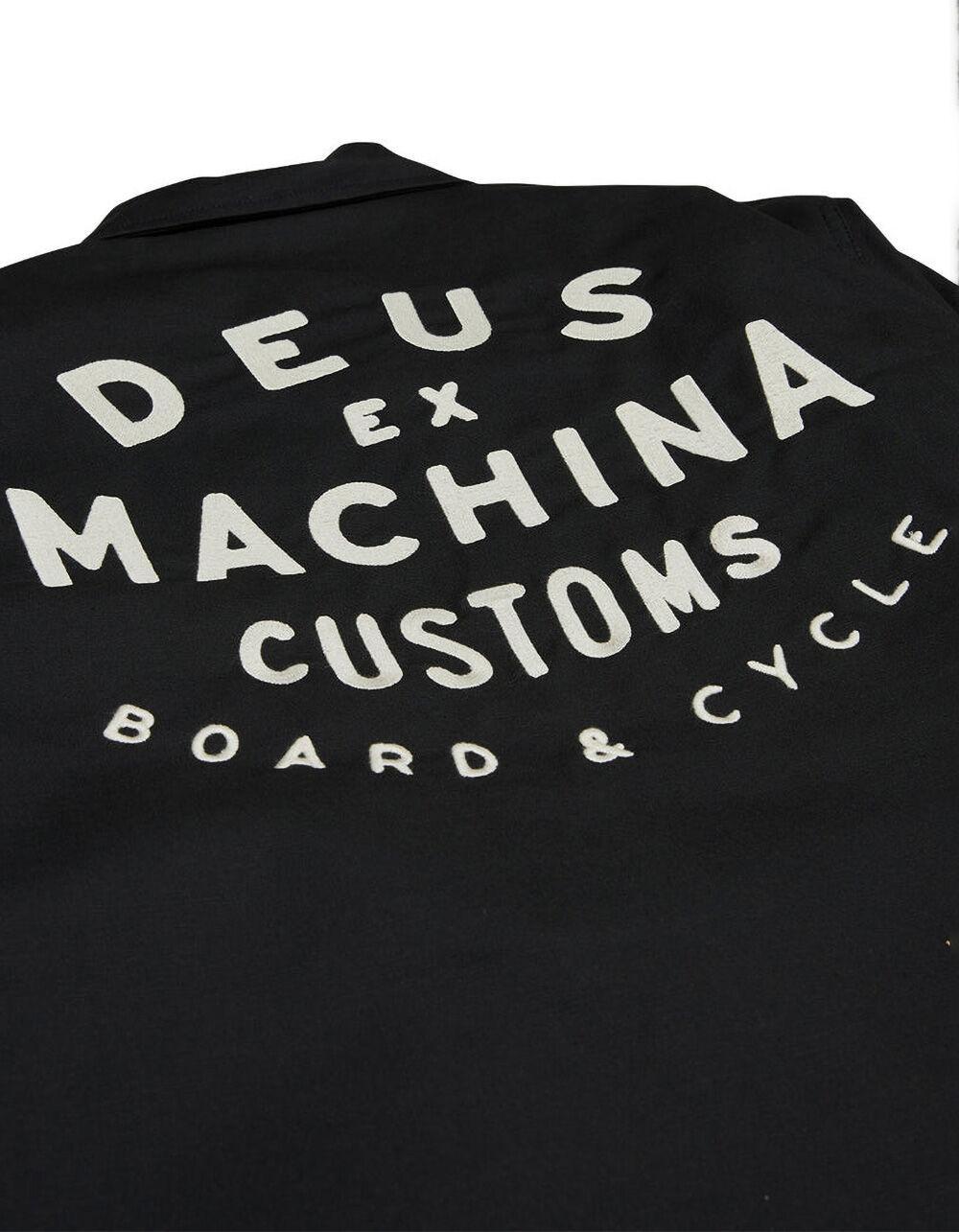 DEUS EX MACHINA Workshop Coach Mens Jacket - BLACK Product Image