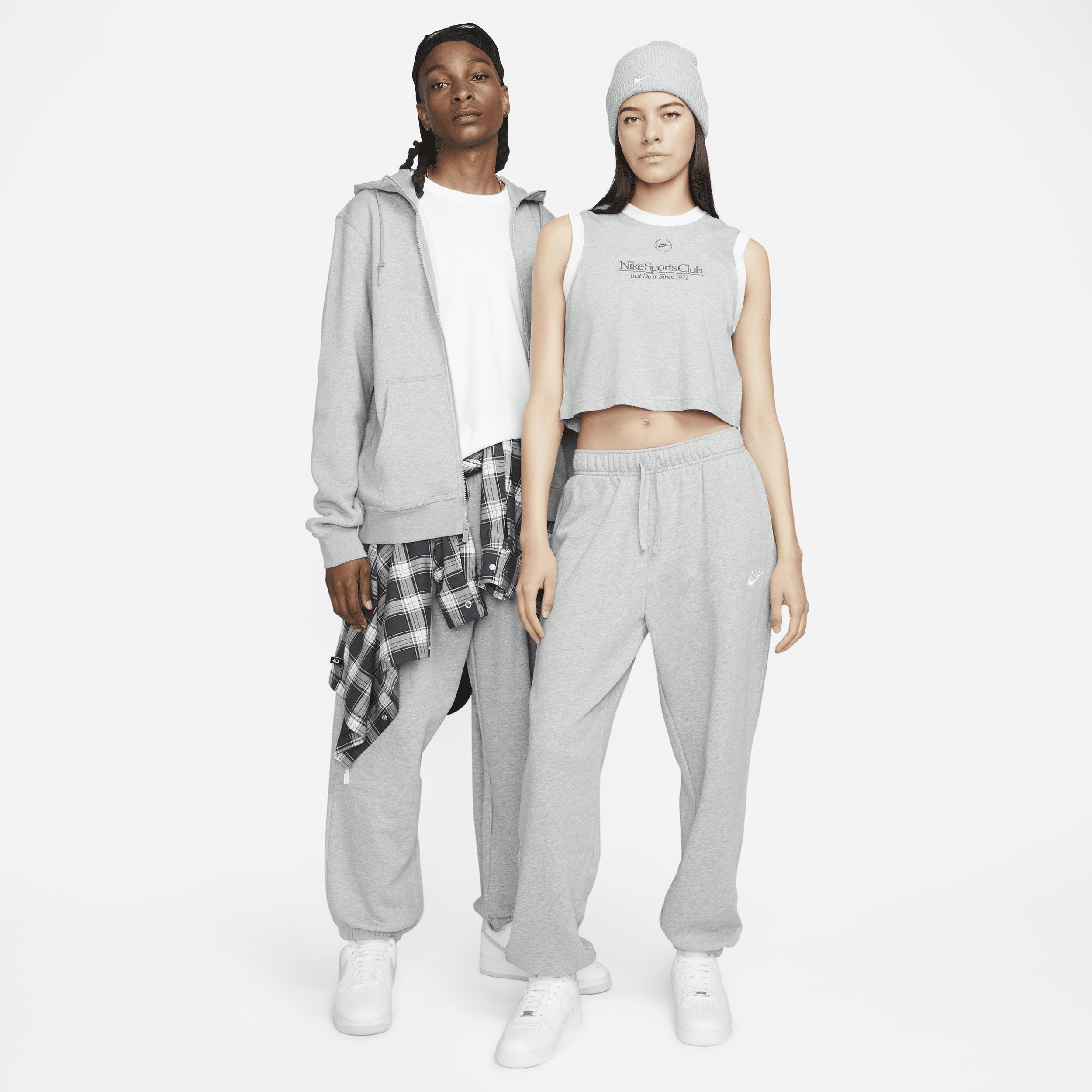 Women's Nike Sportswear Oversized Club Fleece Sweatpants, Size: XXL, Gray Grey Product Image