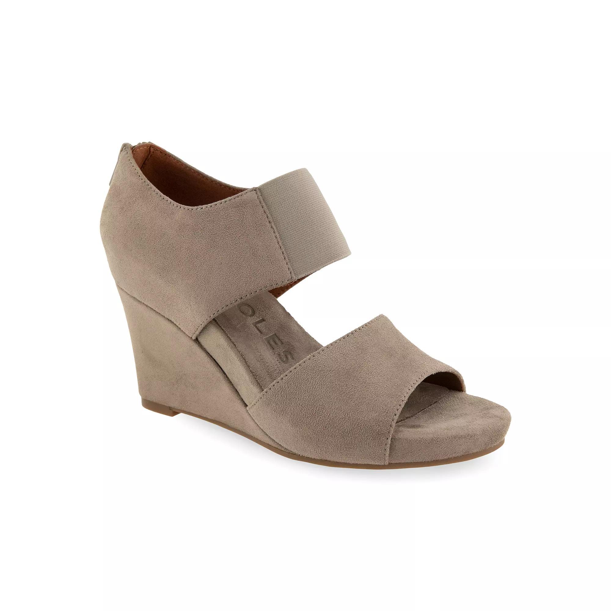 Aerosoles Purdy Women's Dress Wedge Heels, Size: 9, Trench Coat Product Image