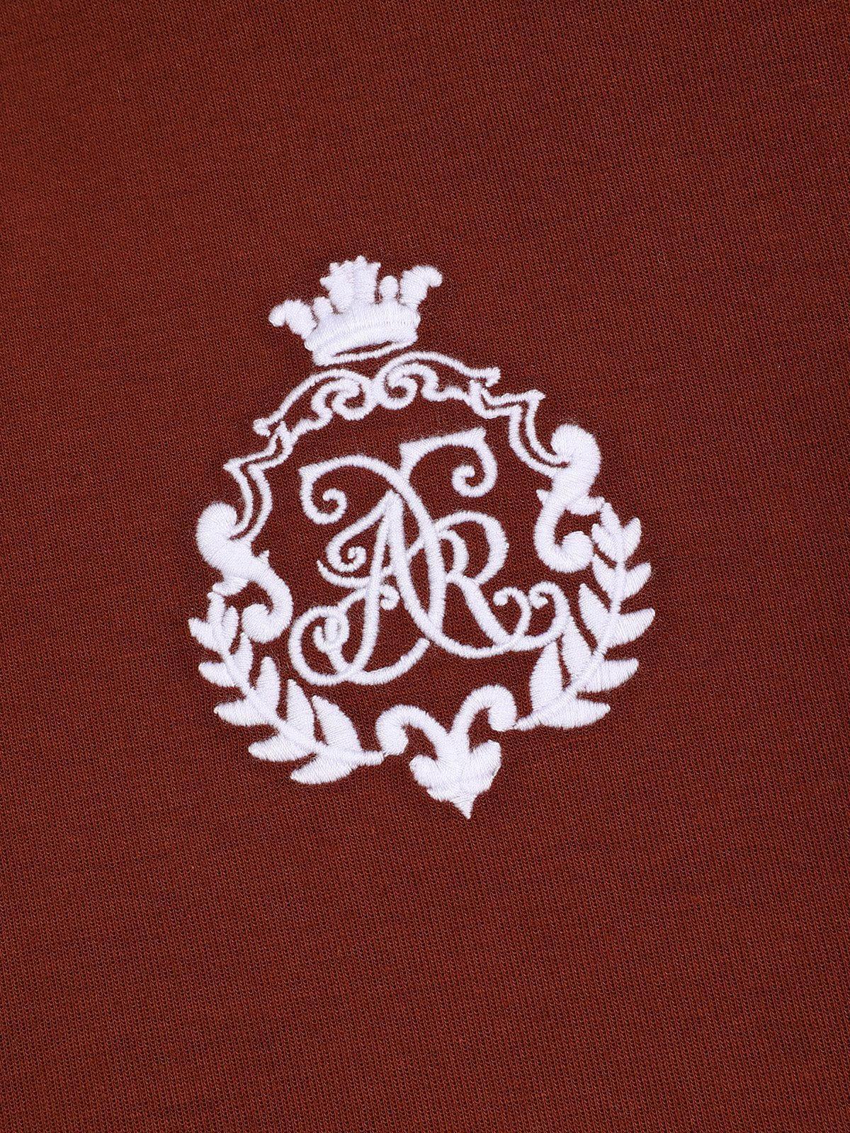 Aelfric Eden Color Blocking Polo Long Sleeve Tee Product Image