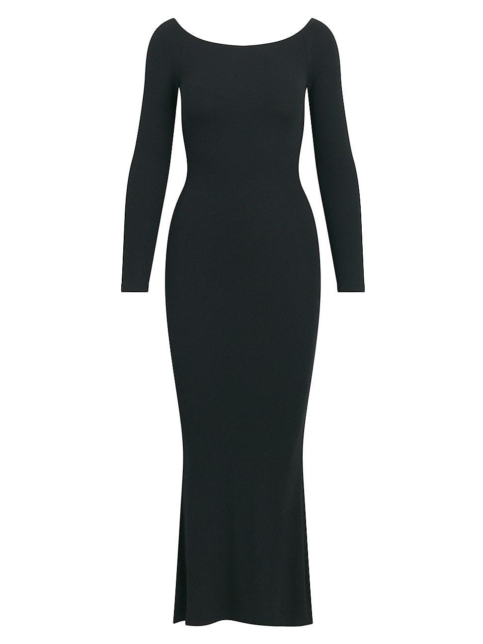 Womens The Sara Off-The-Shoulder Midi-Dress Product Image