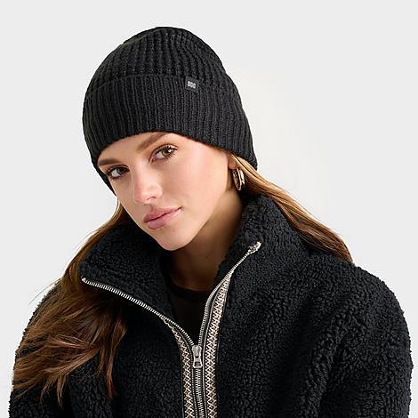 Mens Waffle Cuff Beanie Hat Product Image