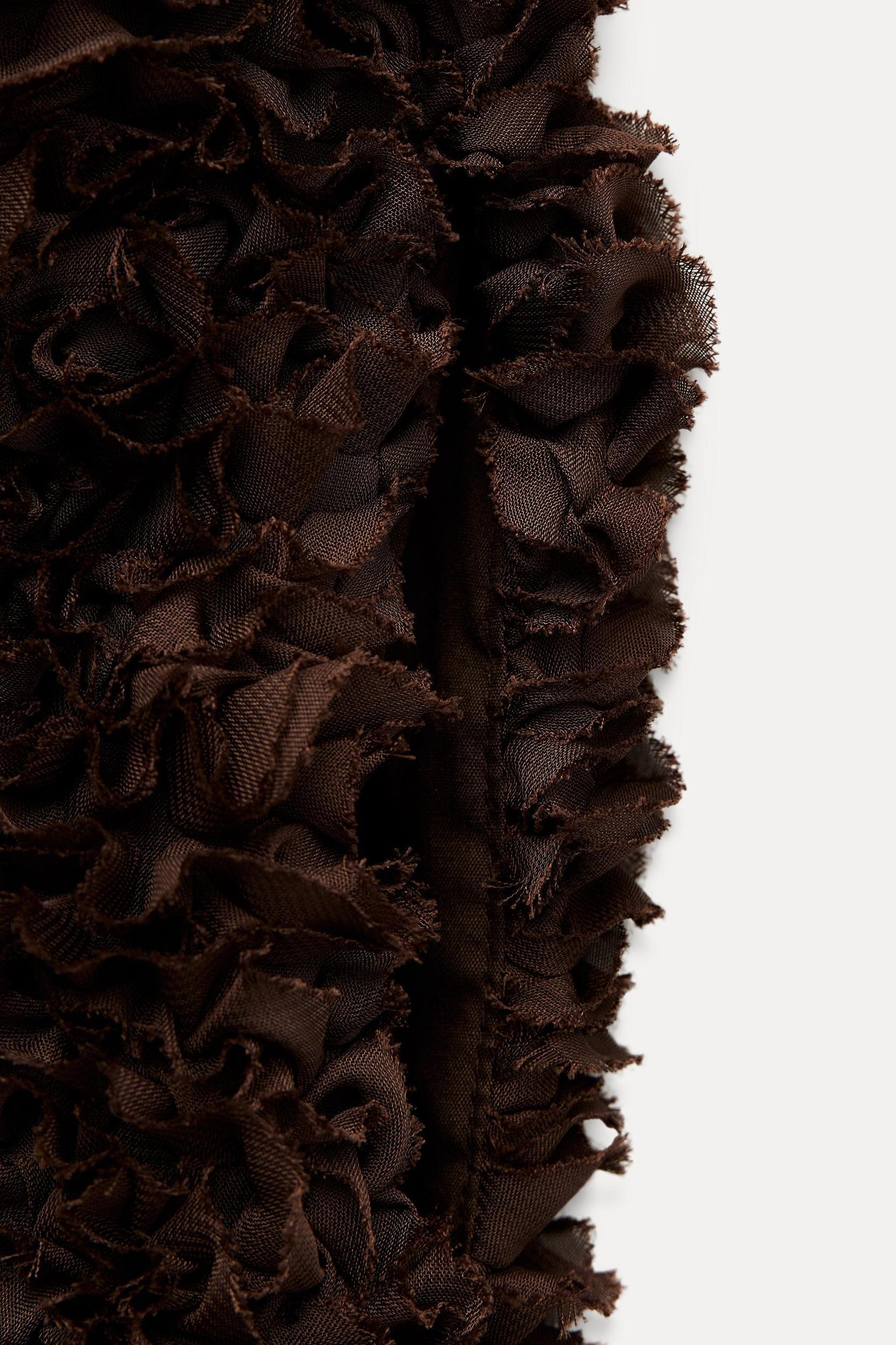 VOLUMINOUS MESH DRESS Product Image