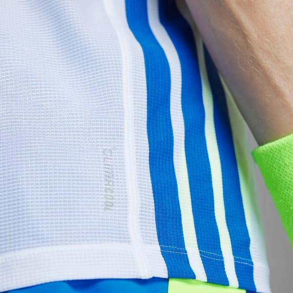 adidas Adizero Retro Running Tee White 2XL Mens Product Image