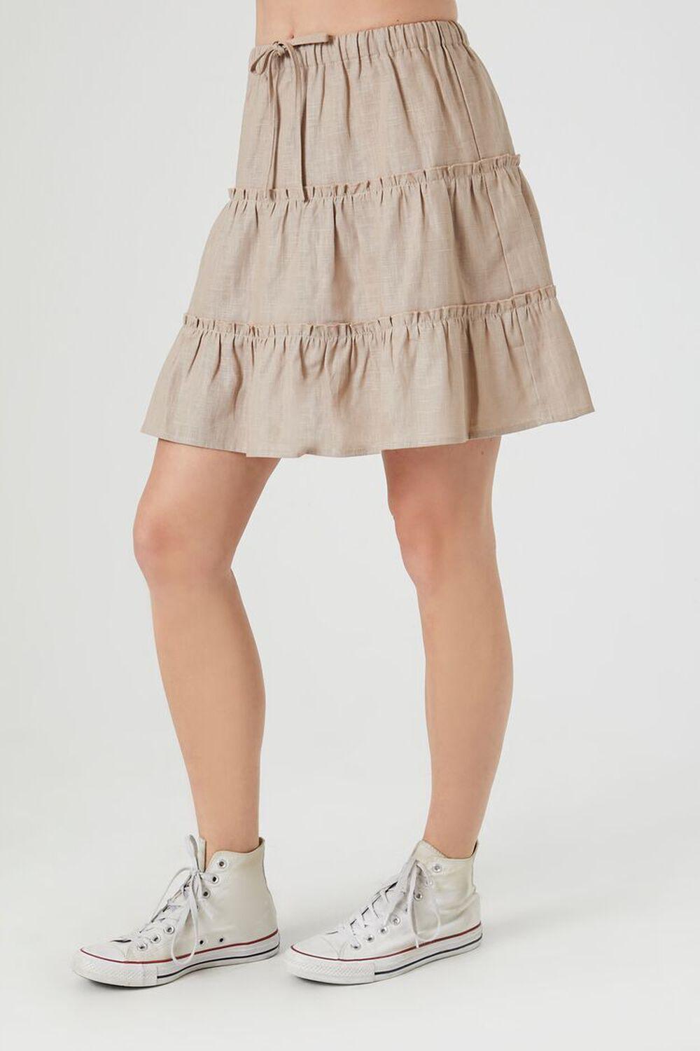 Peasant Mini Skirt | Forever 21 Product Image