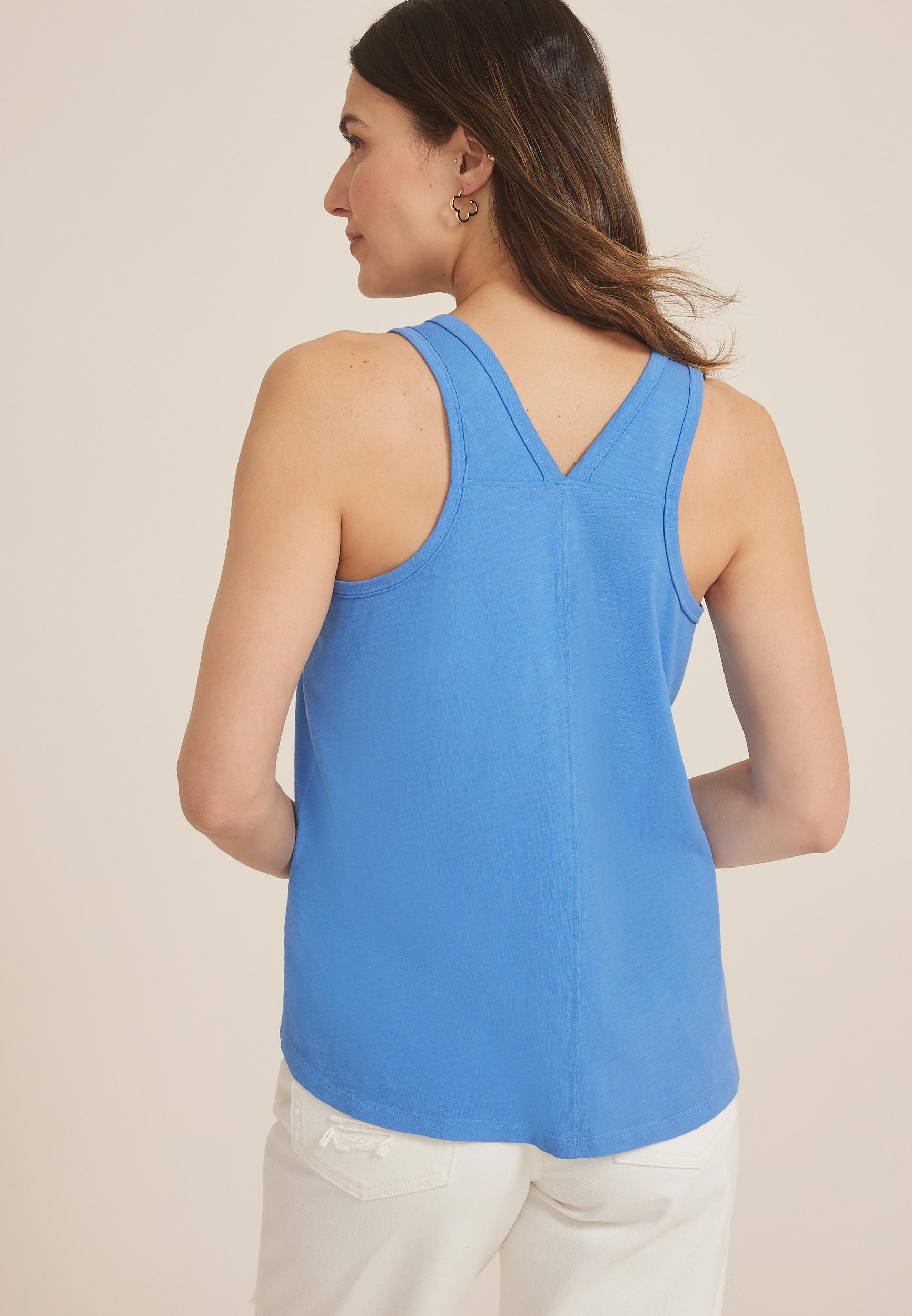 24/7 V Neck Swing Tank Top Product Image