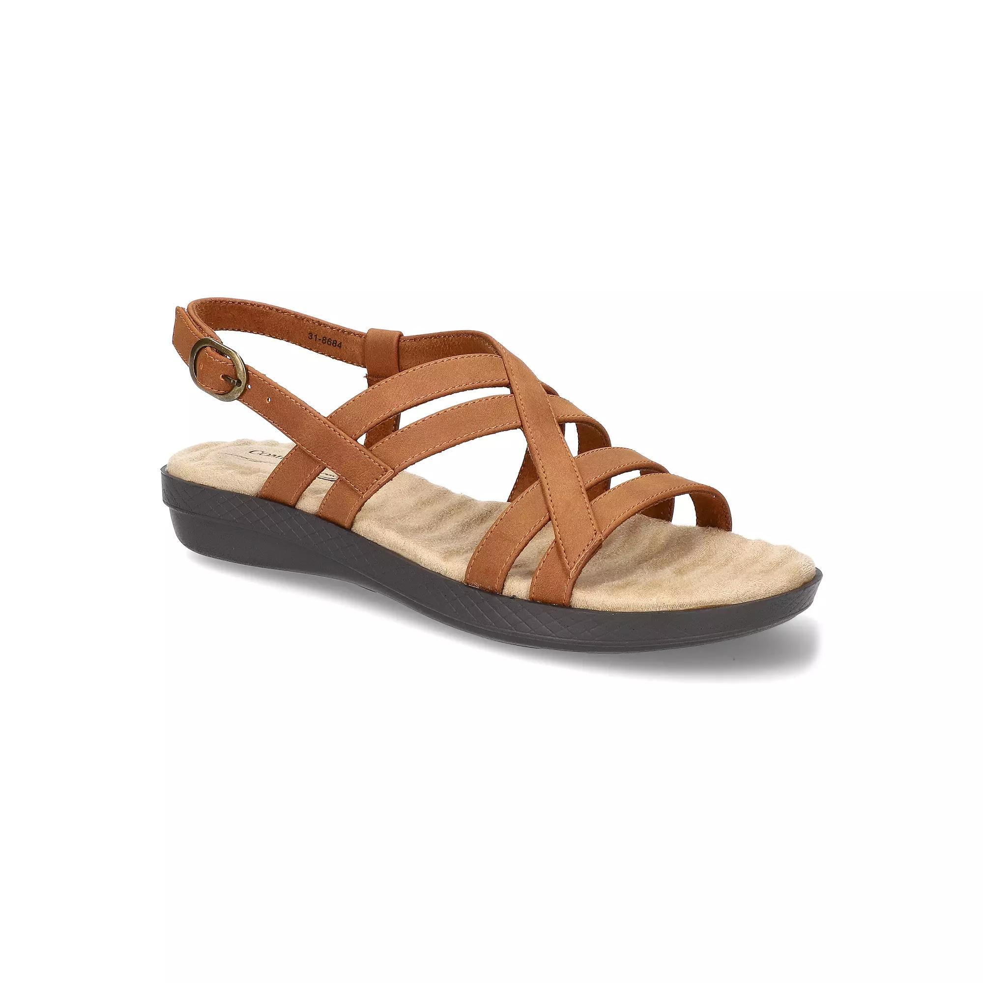 Easy Street Lobo Women's Strappy Slingback Sandals, Size: 11 Product Image
