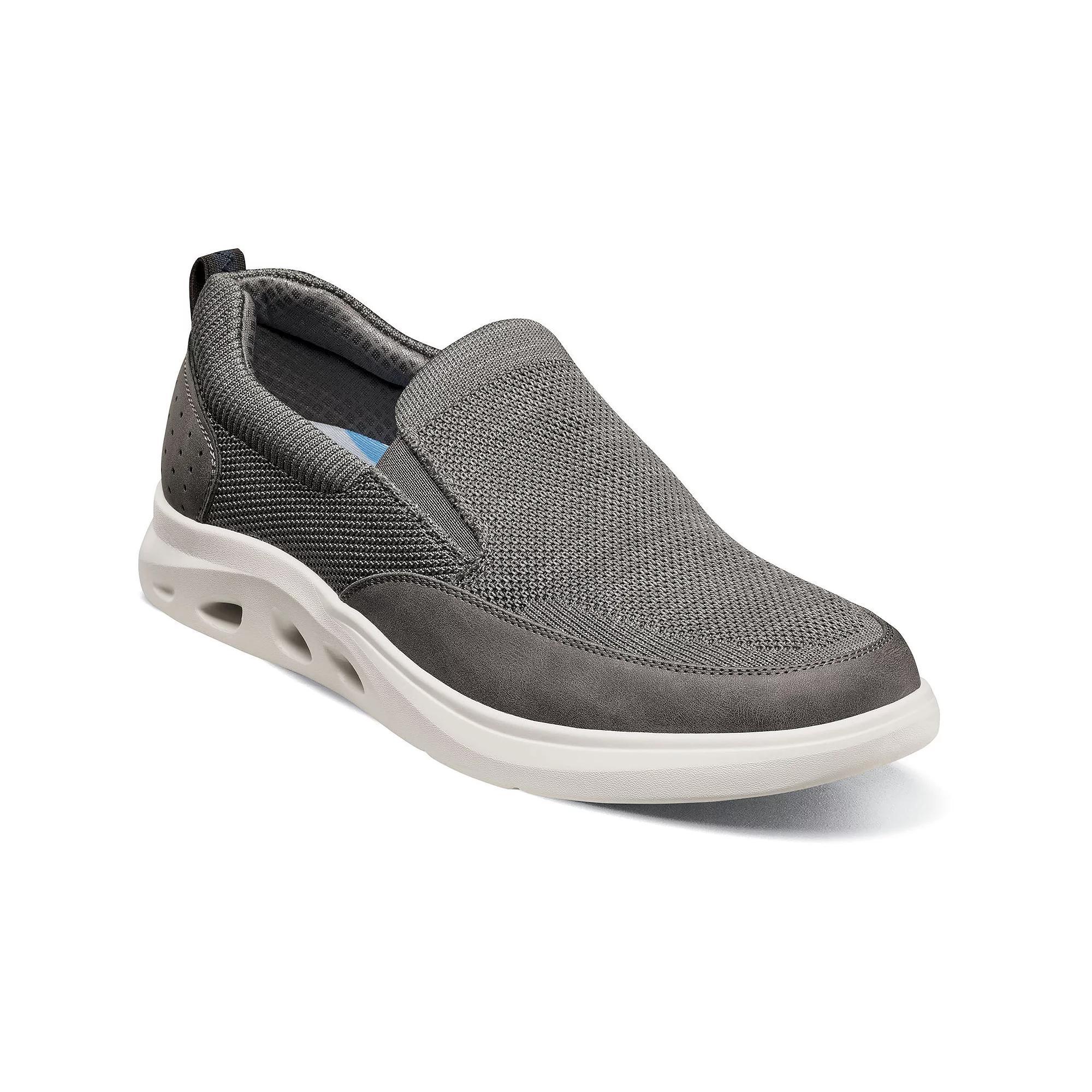 Nunn Bush Ponte Knit Mens Moc Toe Slip-On Shoes Product Image