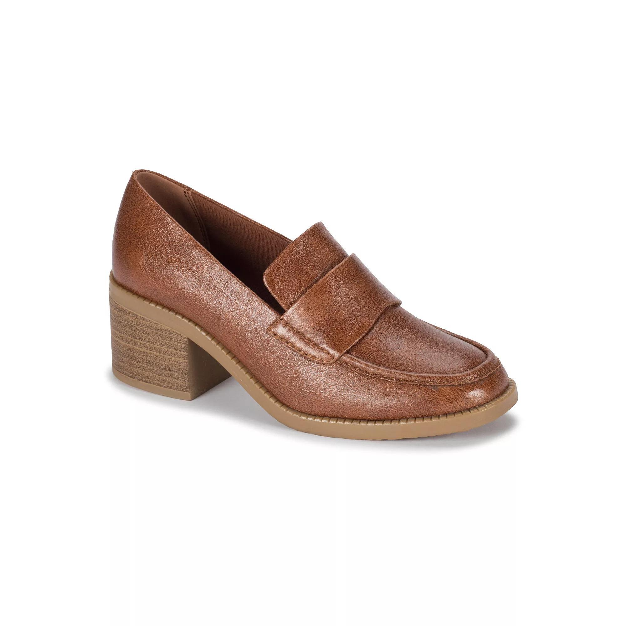 Baretraps Accord Women's Heeled Penny Loafers, Size: 8.5, Auburn Product Image