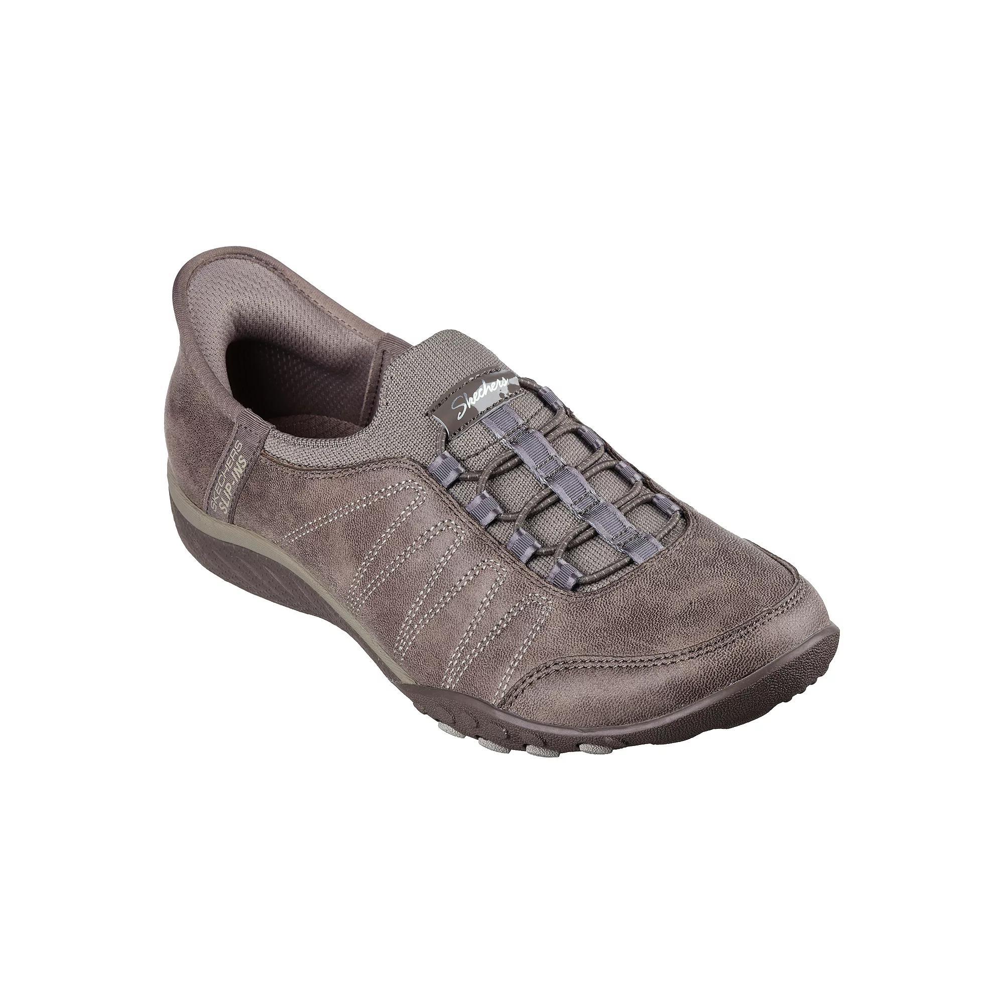 Skechers Hands Free Slip-ins® Relaxed Fit® Breathe Easy Home Body Women's Shoes, Size: 6.5, Dark Brown Product Image