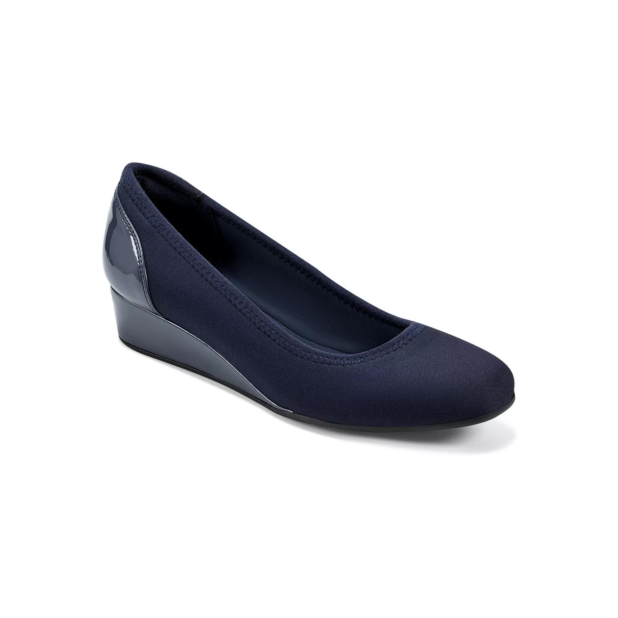 Easy Spirit Gwenyth Womens Wedge Pumps Blue Product Image