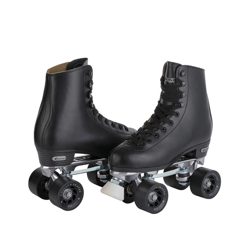 Men's Chicago Deluxe Leather Rink Skates - 10 Product Image