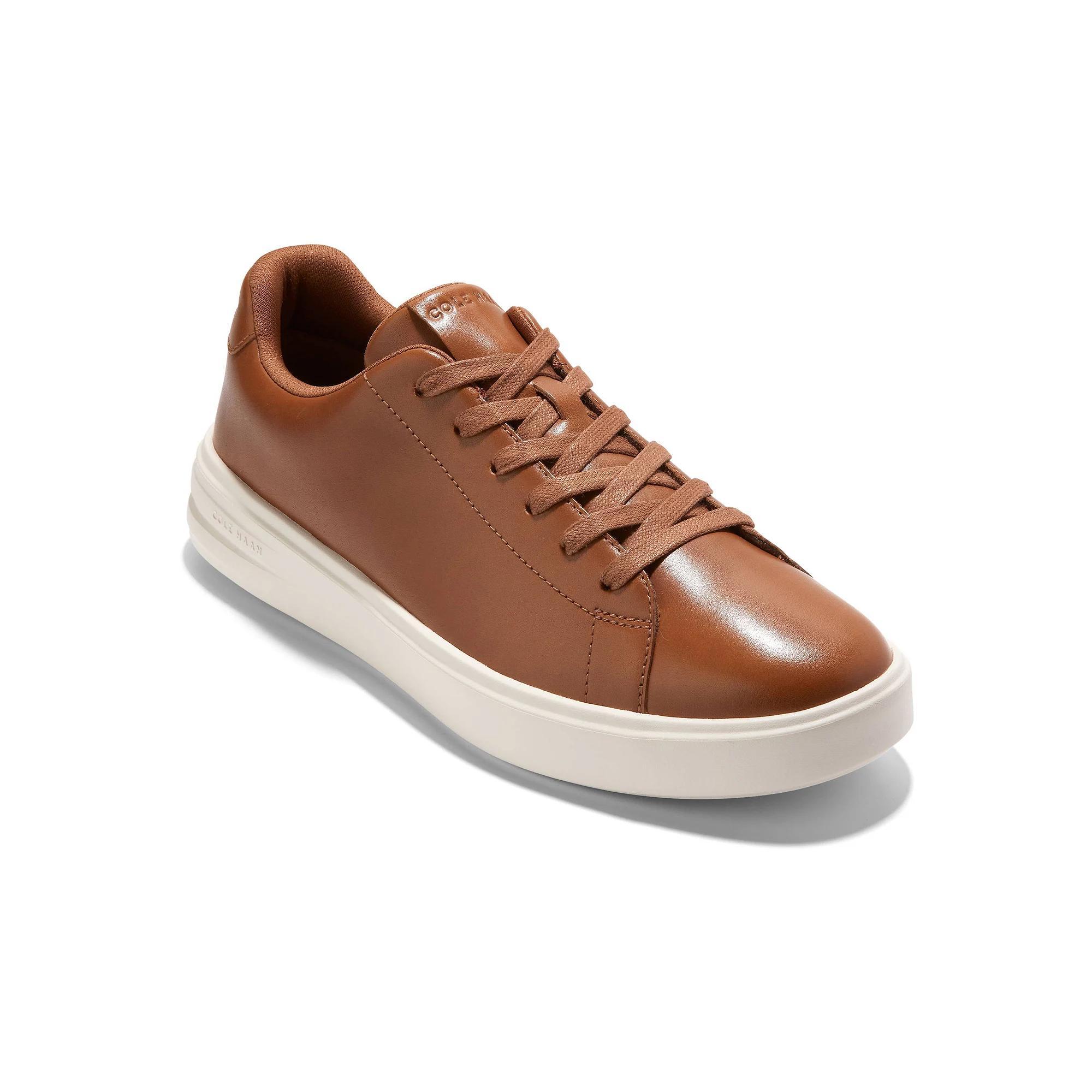 Cole Haan Grand+ Court Men's Sneakers, Size: 11, British  Ivory Product Image