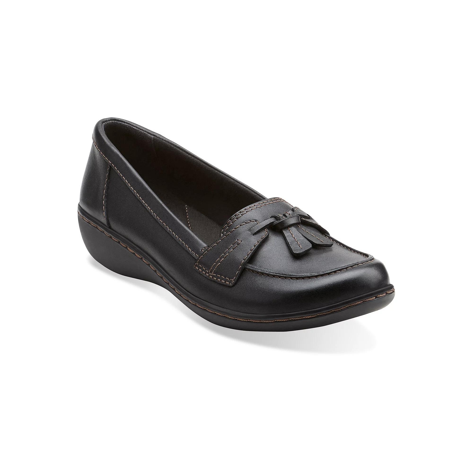Clarks® Ashland Bubble Women's Loafers, Size: 11, Black Product Image