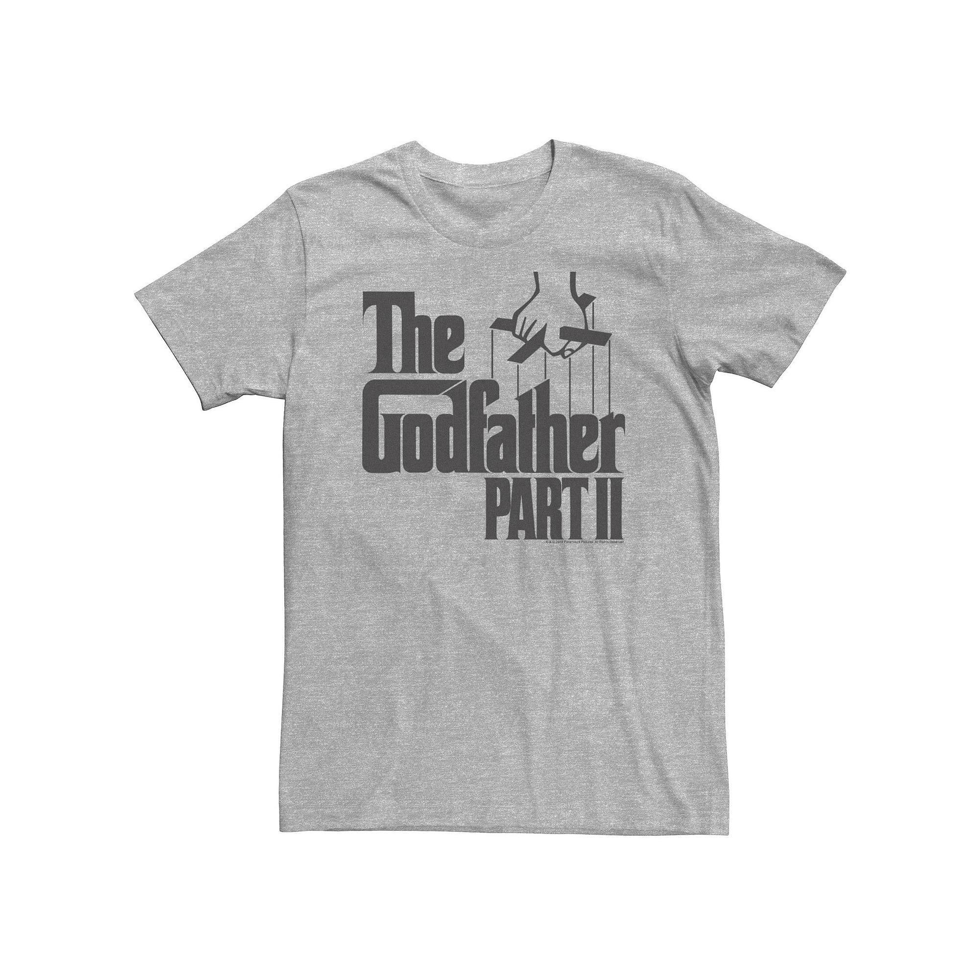 Big & Tall The Godfather Part II Graphic Tee, Men's, Size: 4XL, Athletic Grey Product Image