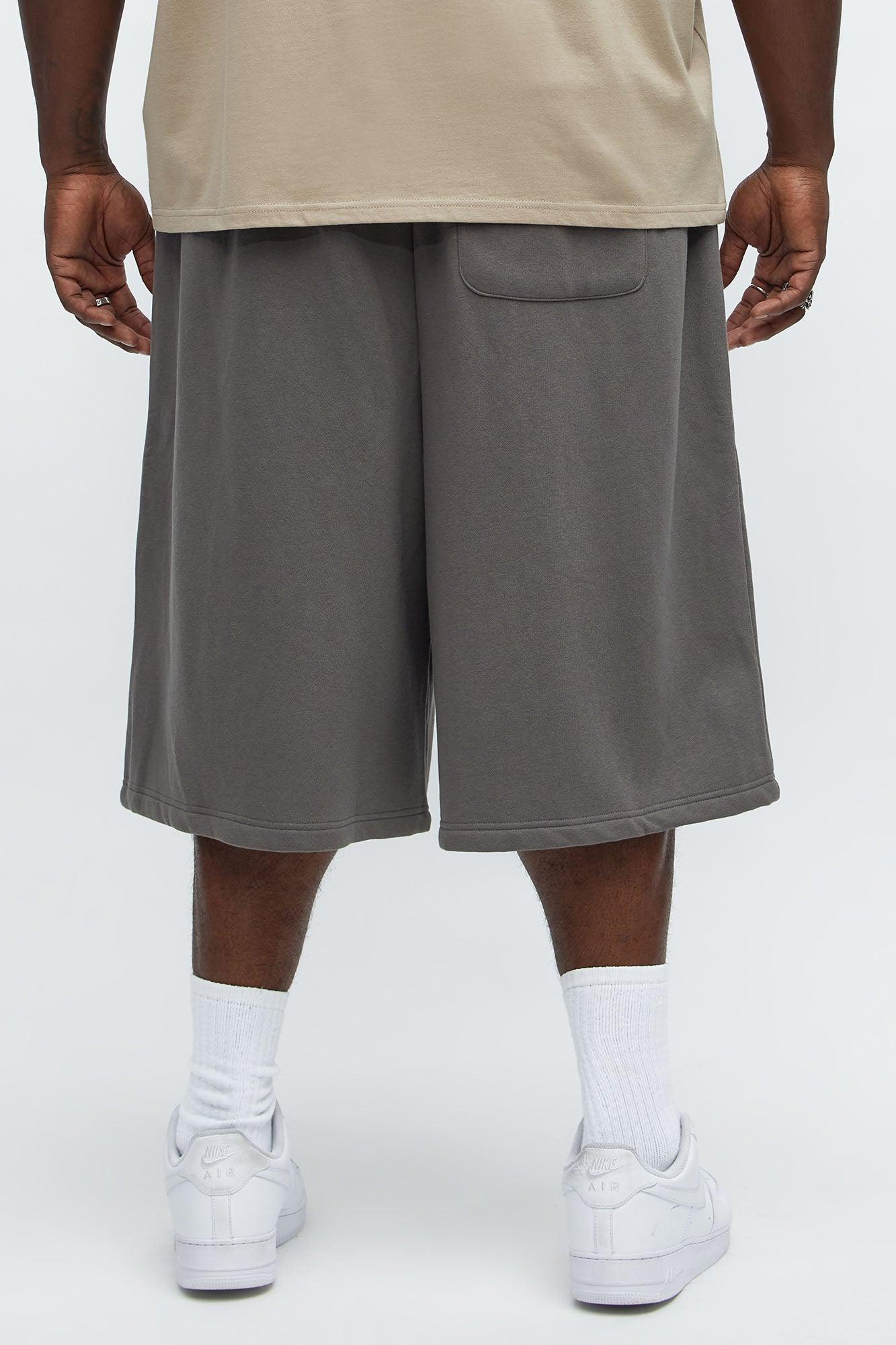 Tyson Baggy Shorts - Charcoal Product Image