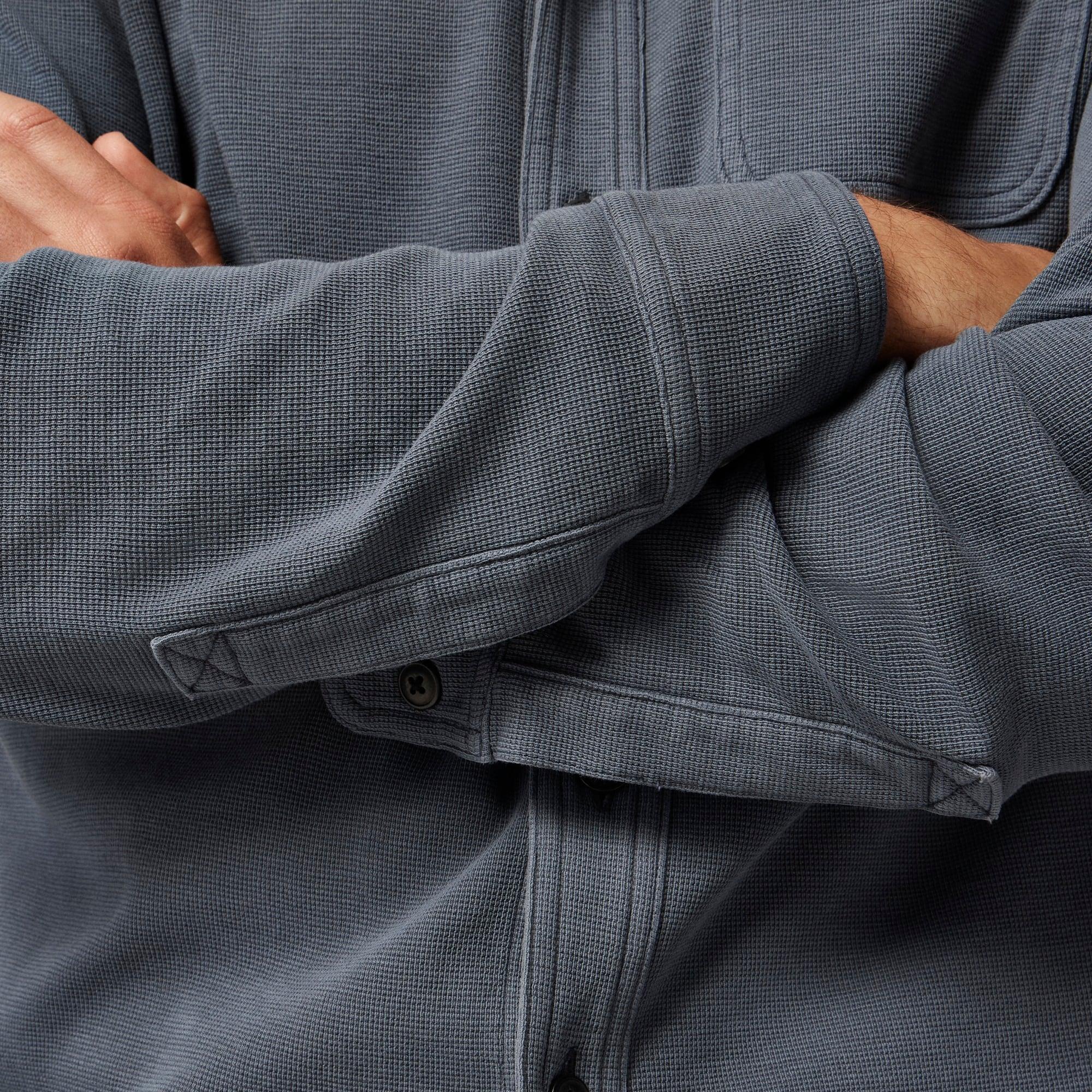 Cotton waffle shirt Product Image