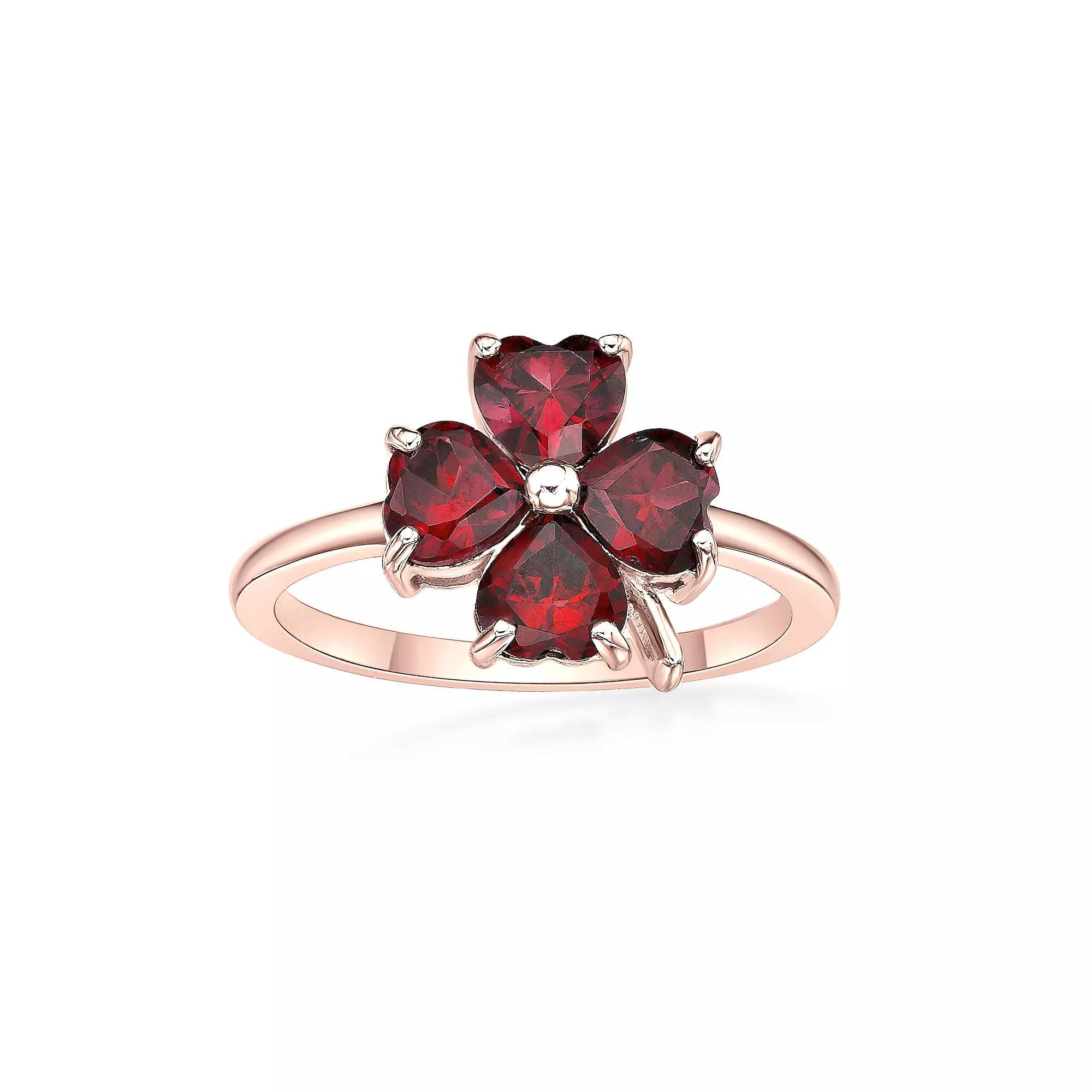 Gemminded Sterling Silver Lab-Created Sapphire Ring, Women's, Size: 6, Pink Tone Cr Ruby Product Image