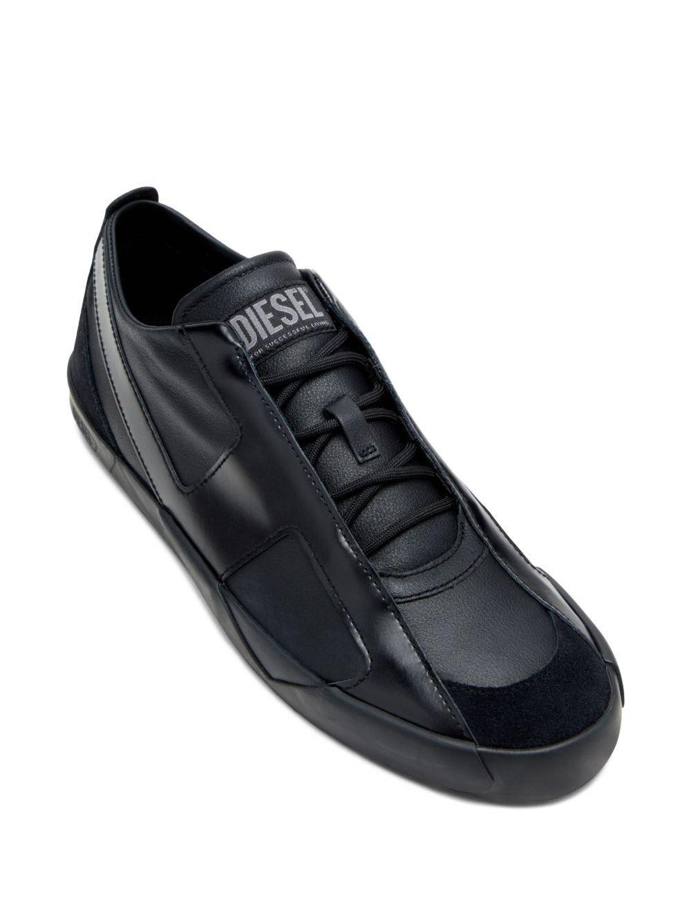 Slante leather sneakers Product Image