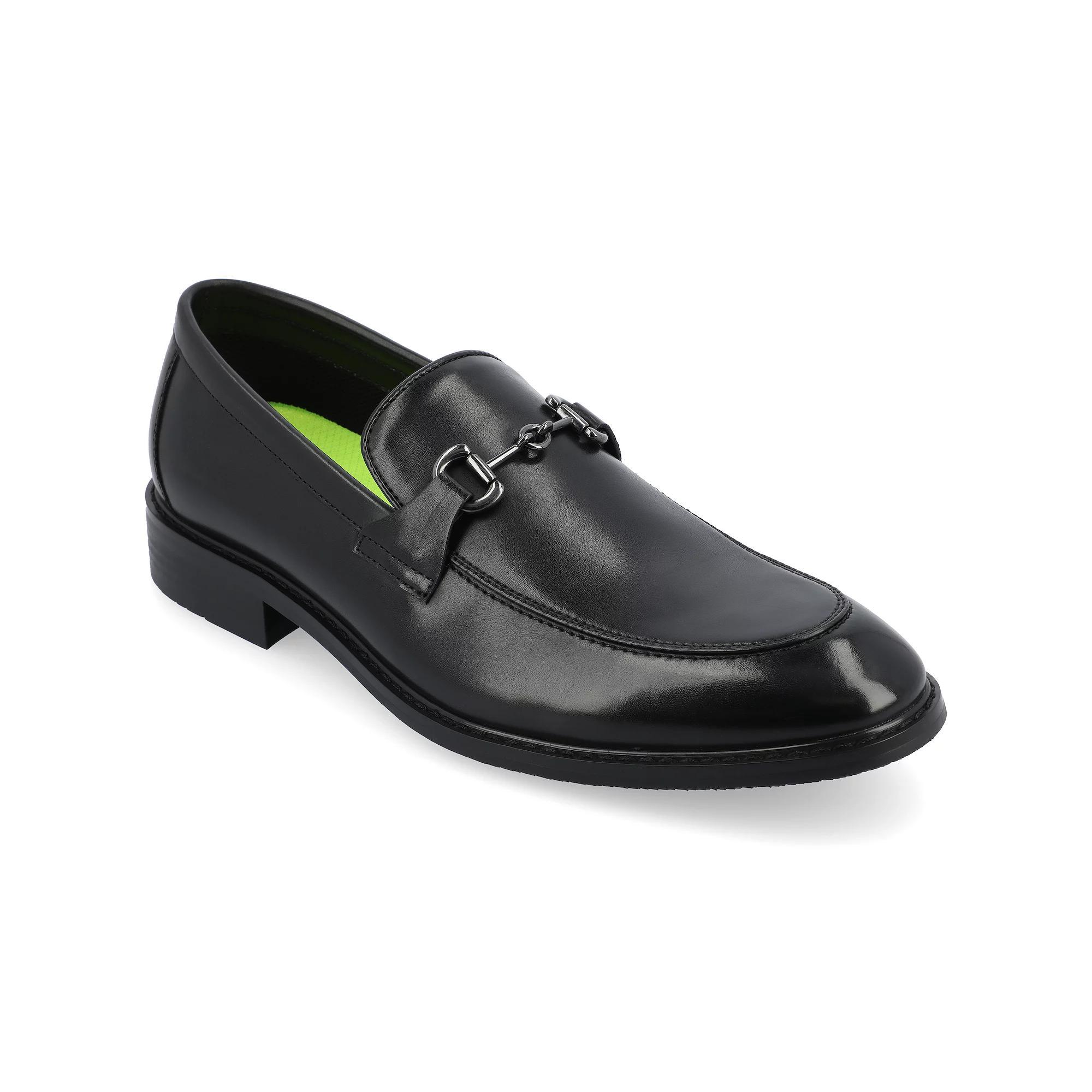VANCE Rupert Men's Tru Comfort Foam Slip-on Bit Loafers, Size: 11.5, Black Product Image