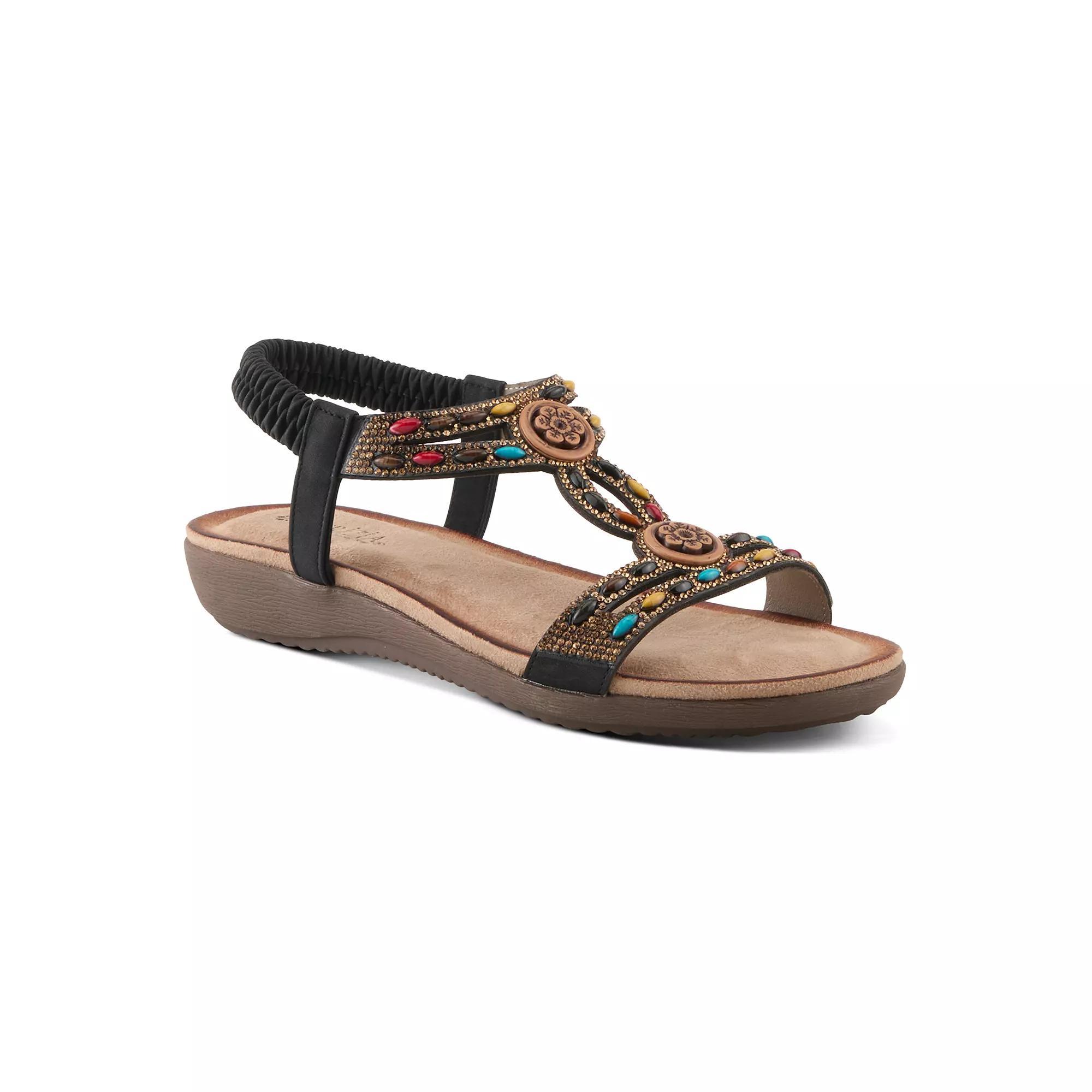 Patrizia Ponyo Women's Flat Sandals, Size: 40, Black Product Image