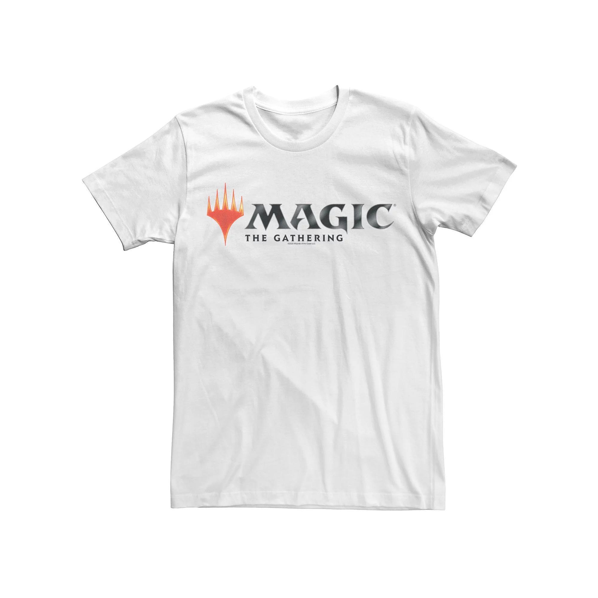 Men's Magic The Gathering Logo Tee, Size: XXL, White Product Image