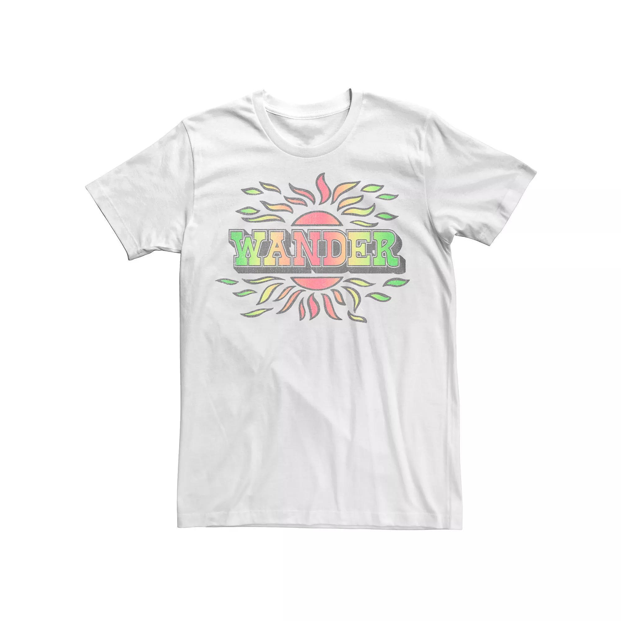 Men's Wander Tee, Size: Small, White Product Image