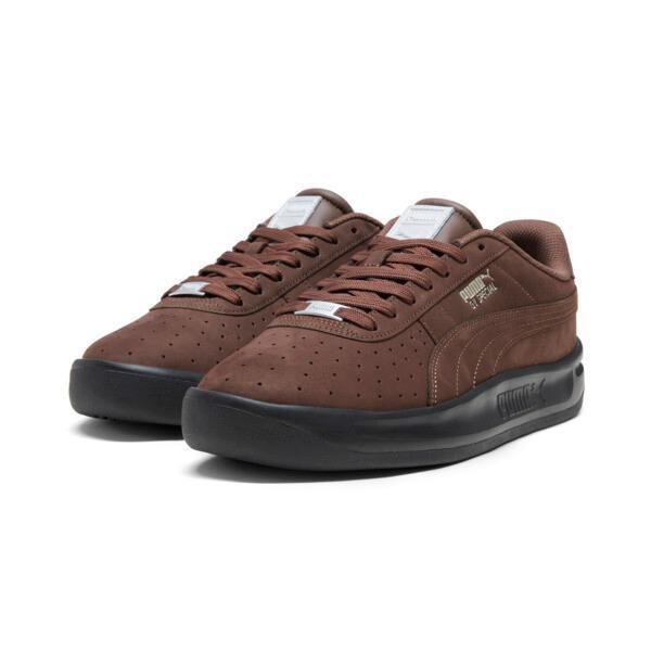PUMA GV Special Artisanal Men's Sneakers in Espresso Brown/Silver Product Image