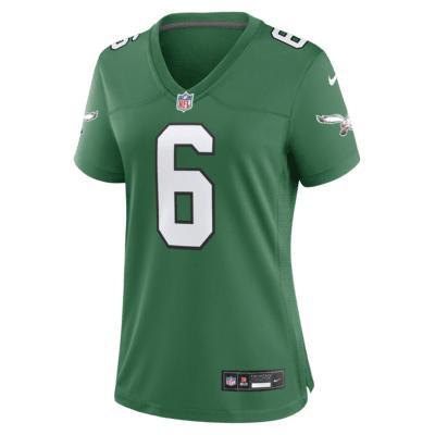 Women's Nike DeVonta Smith Kelly Green Philadelphia Eagles Alternate Player Game Jersey, Size: Small Product Image